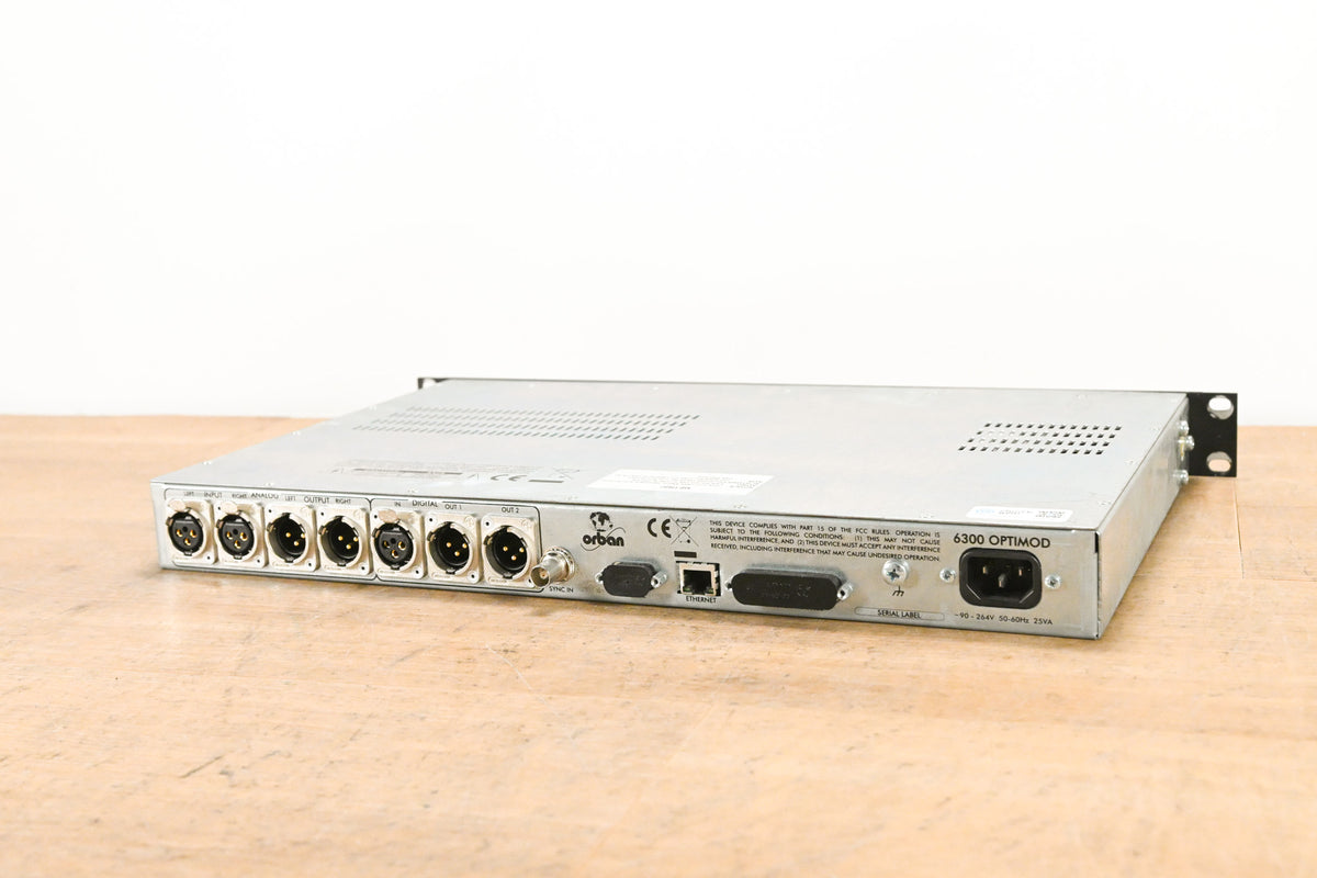 Orban Optimod 6300 Broadcast Digital Audio Processor
