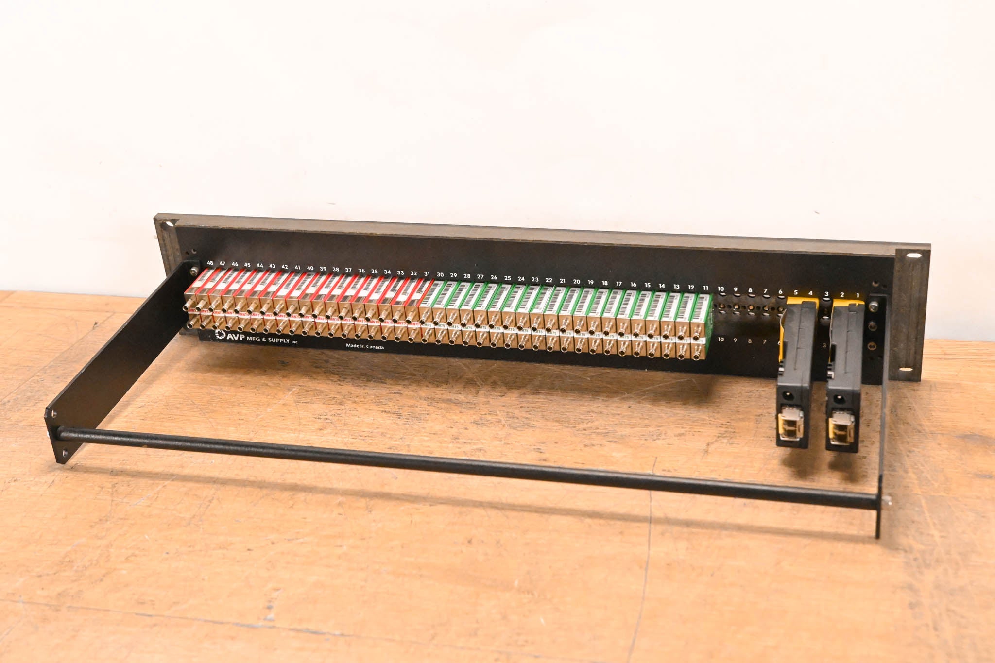AVP SuperHD Micro 3G Video Patchbay 2RU w/ KMN75, KM75 & EV-AJHN Modules