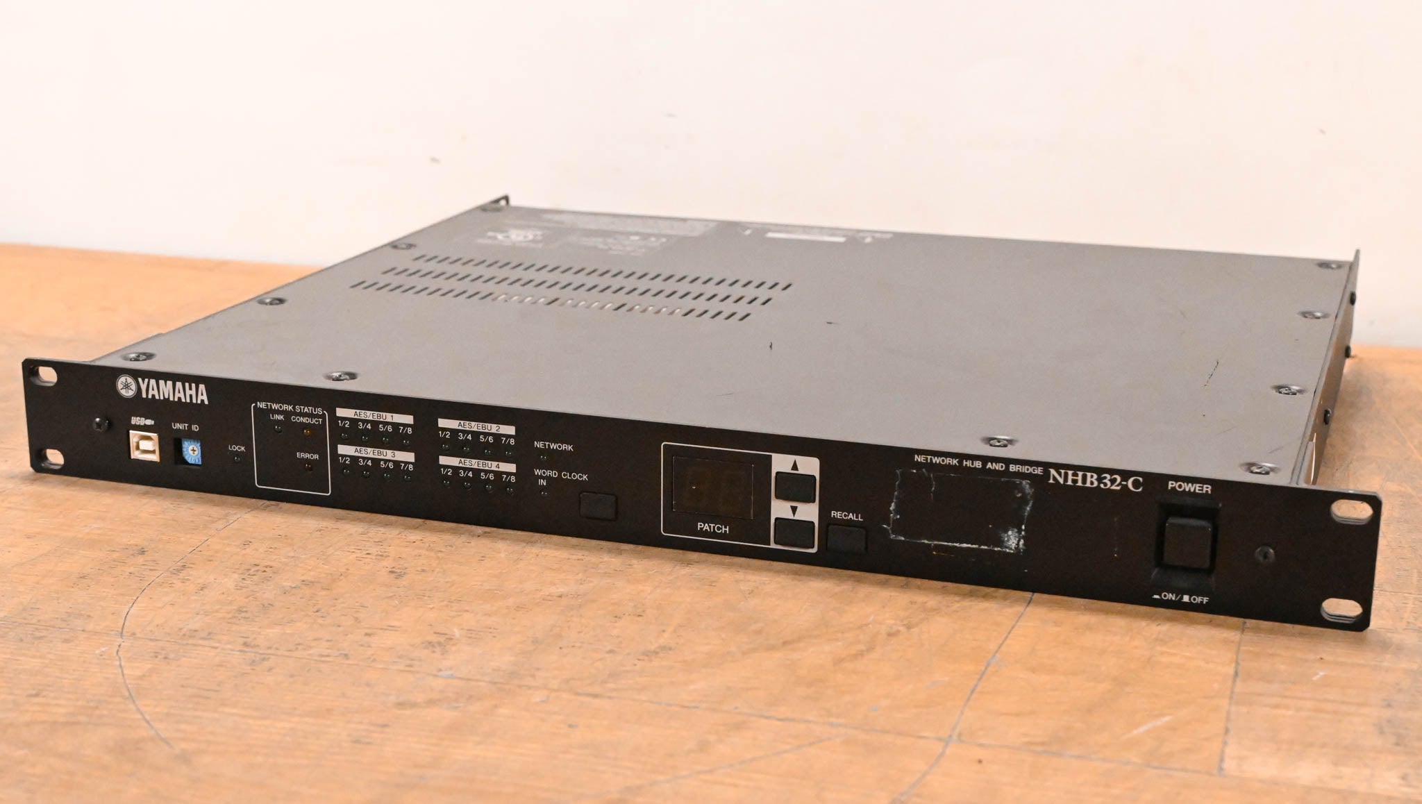 Yamaha NHB32-C CobraNet Network Hub and Bridge