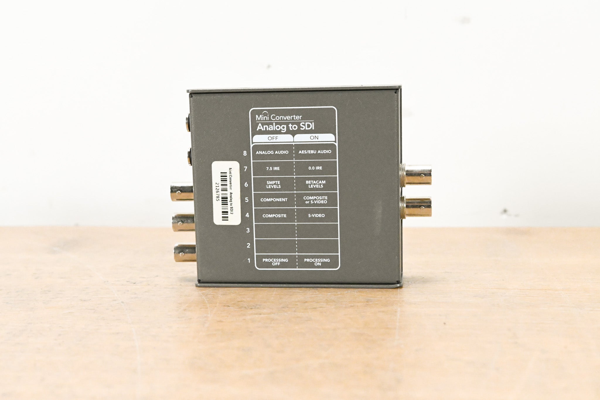 Blackmagic Design Mini Converter Analog to SDI (NO POWER SUPPLY)