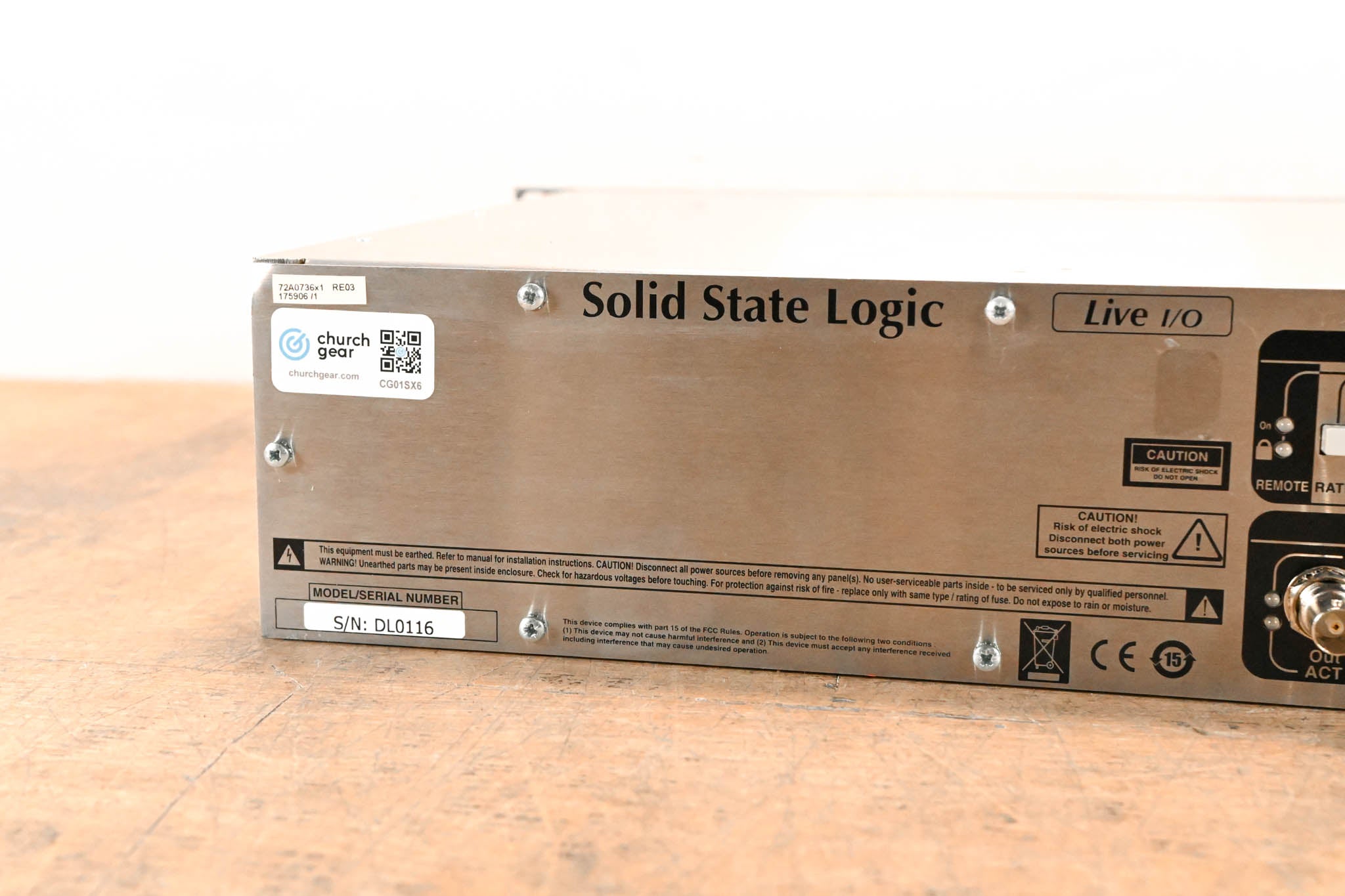 Solid State Logic D 32.32 MADI AES/EBU Digital Stagebox