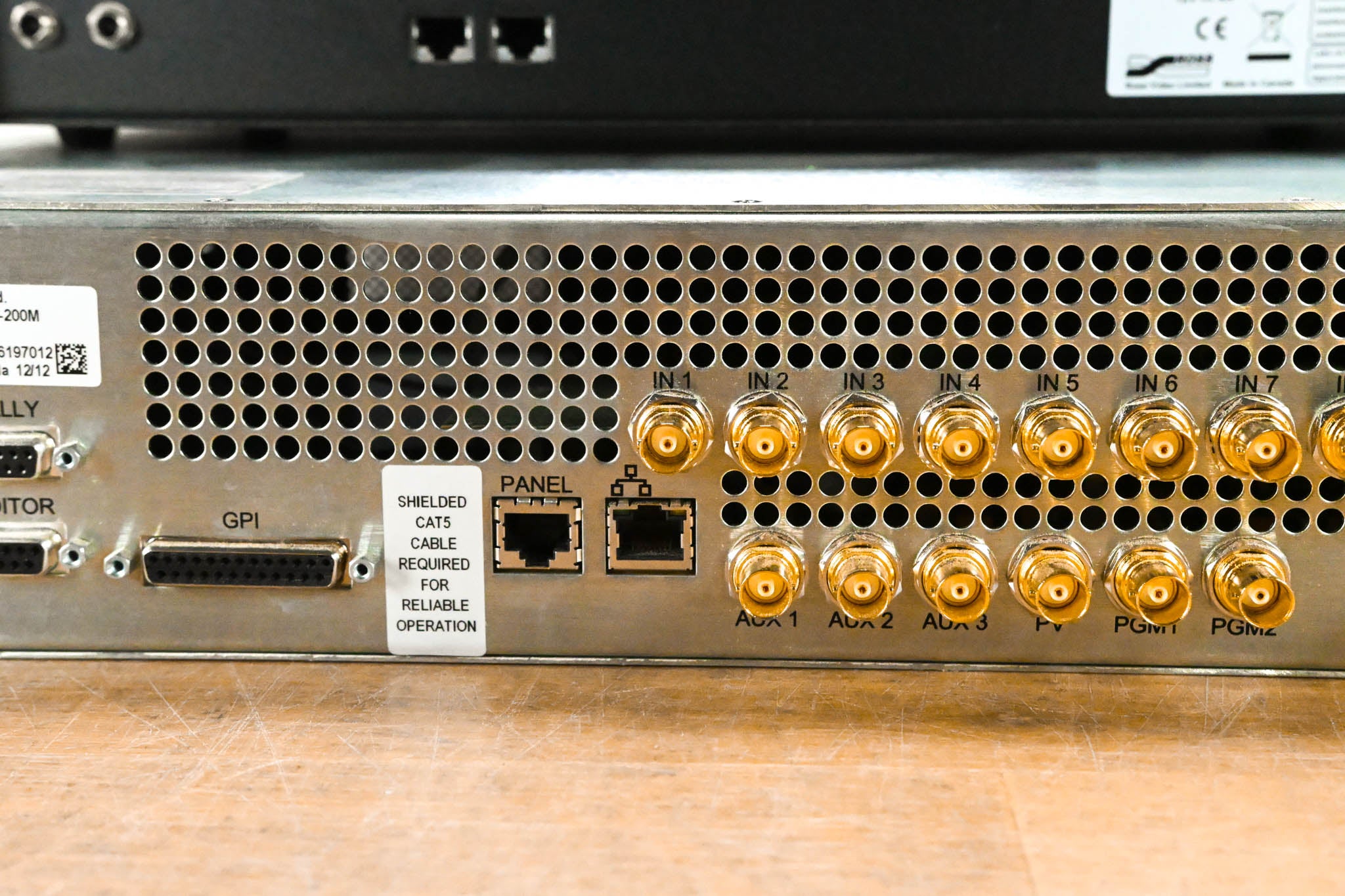 Ross CrossOver 12 12-Input HD Production Switcher (NO POWER SUPPLY)