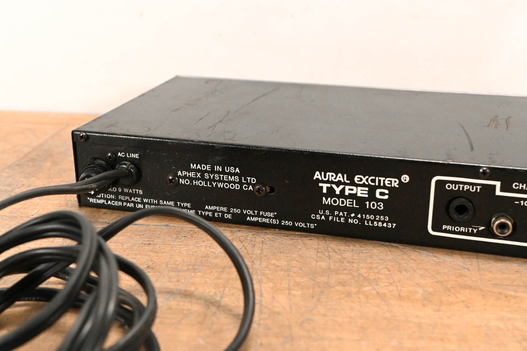 Aphex Aural Exciter Type C Model 103