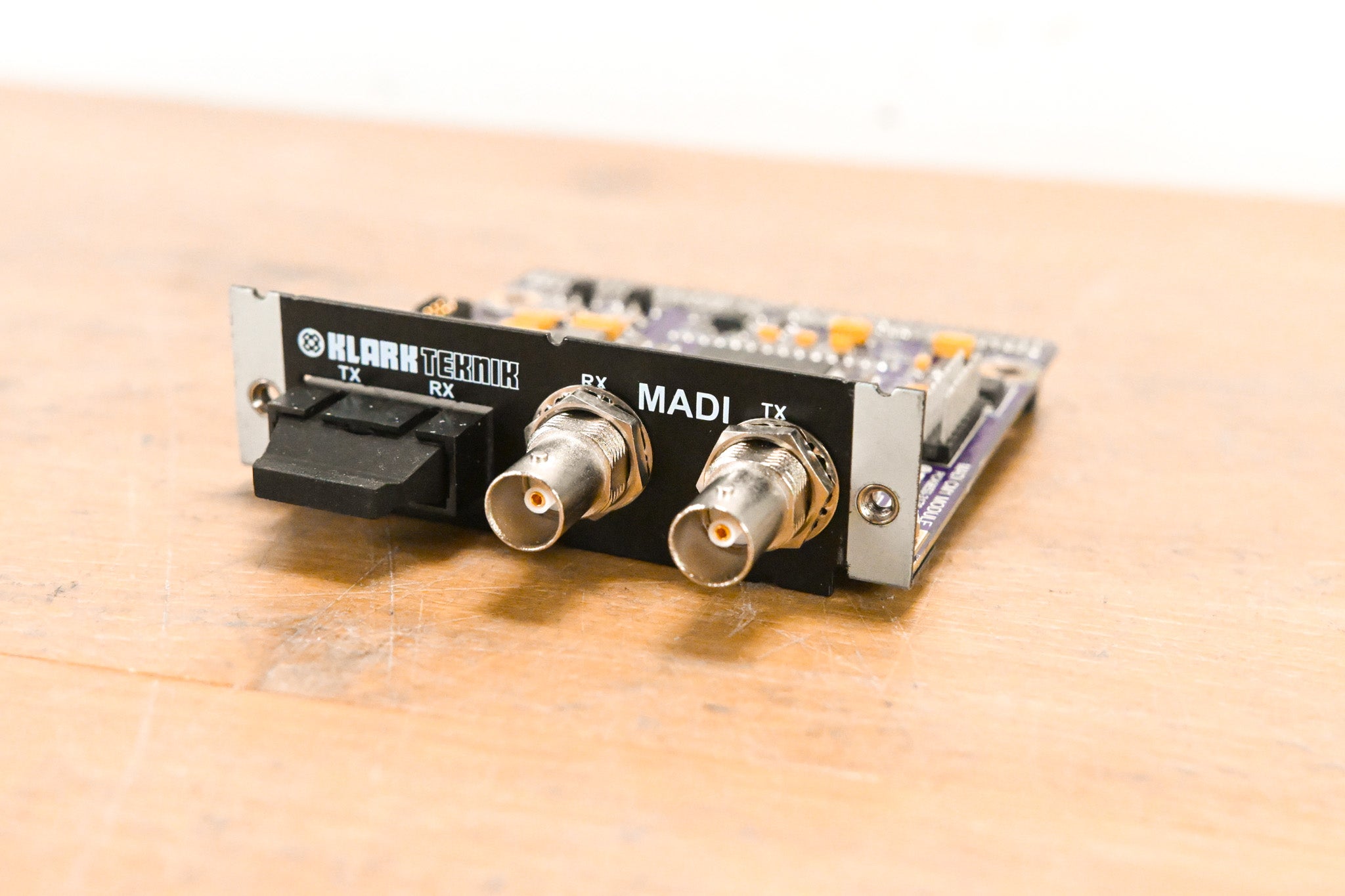 Klark Teknik KT-MADI Network Module with up to 64 Bidirectional Channels