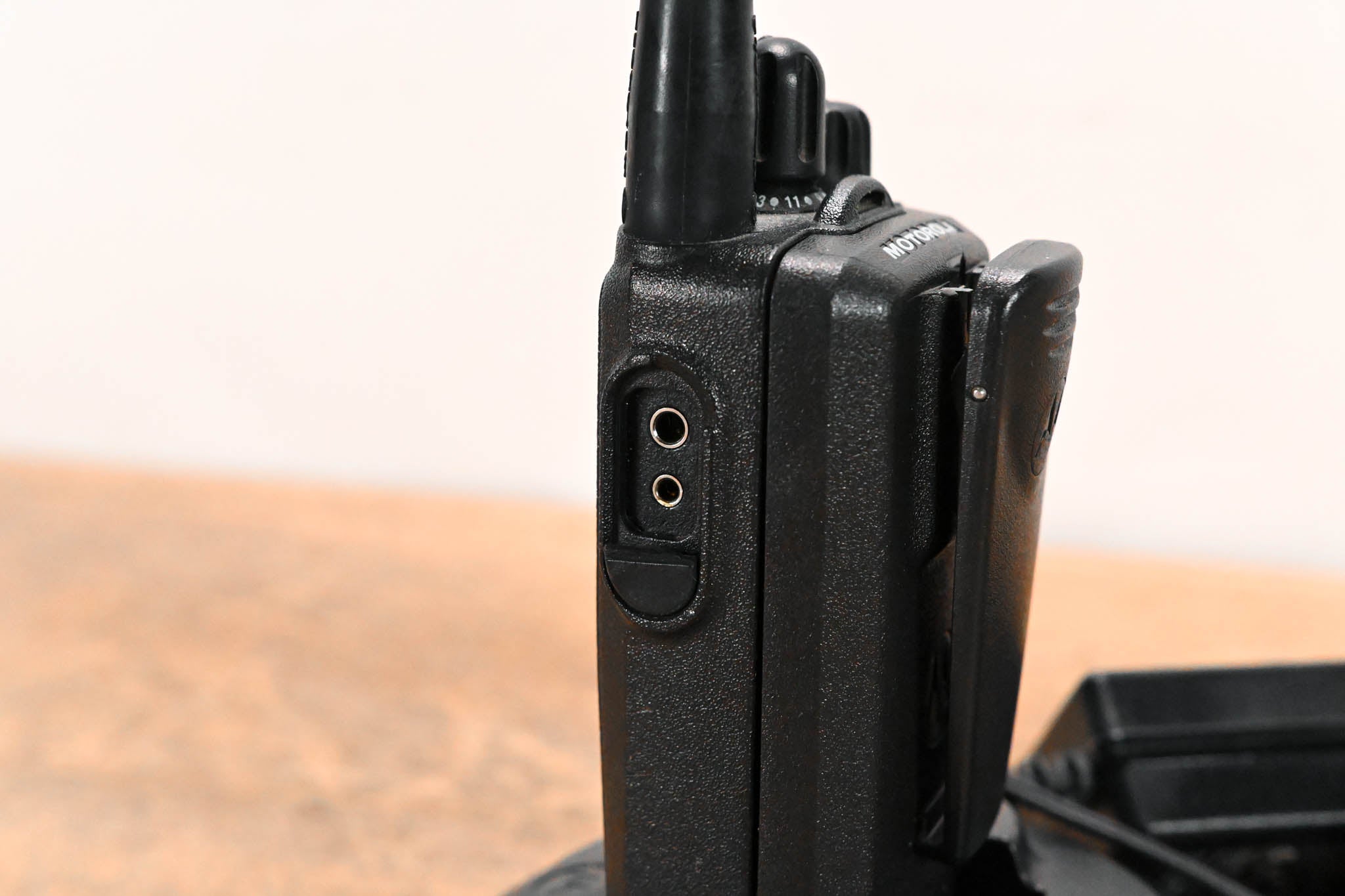 Motorola CP185 Portable Two-Way Radio with PMLN5228A Charger