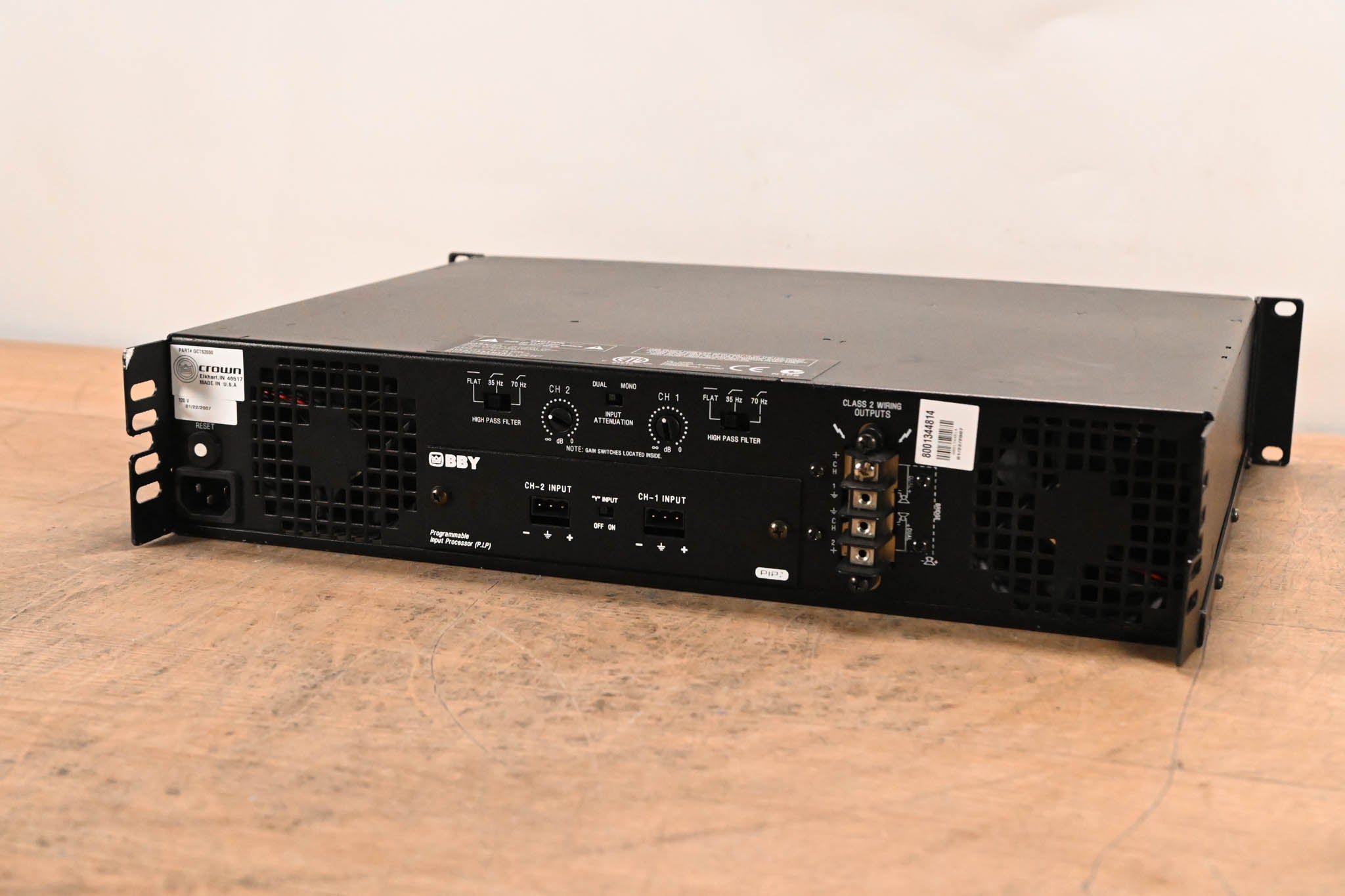 Crown CTs 2000 2-Channel 1000W Power Amplifier