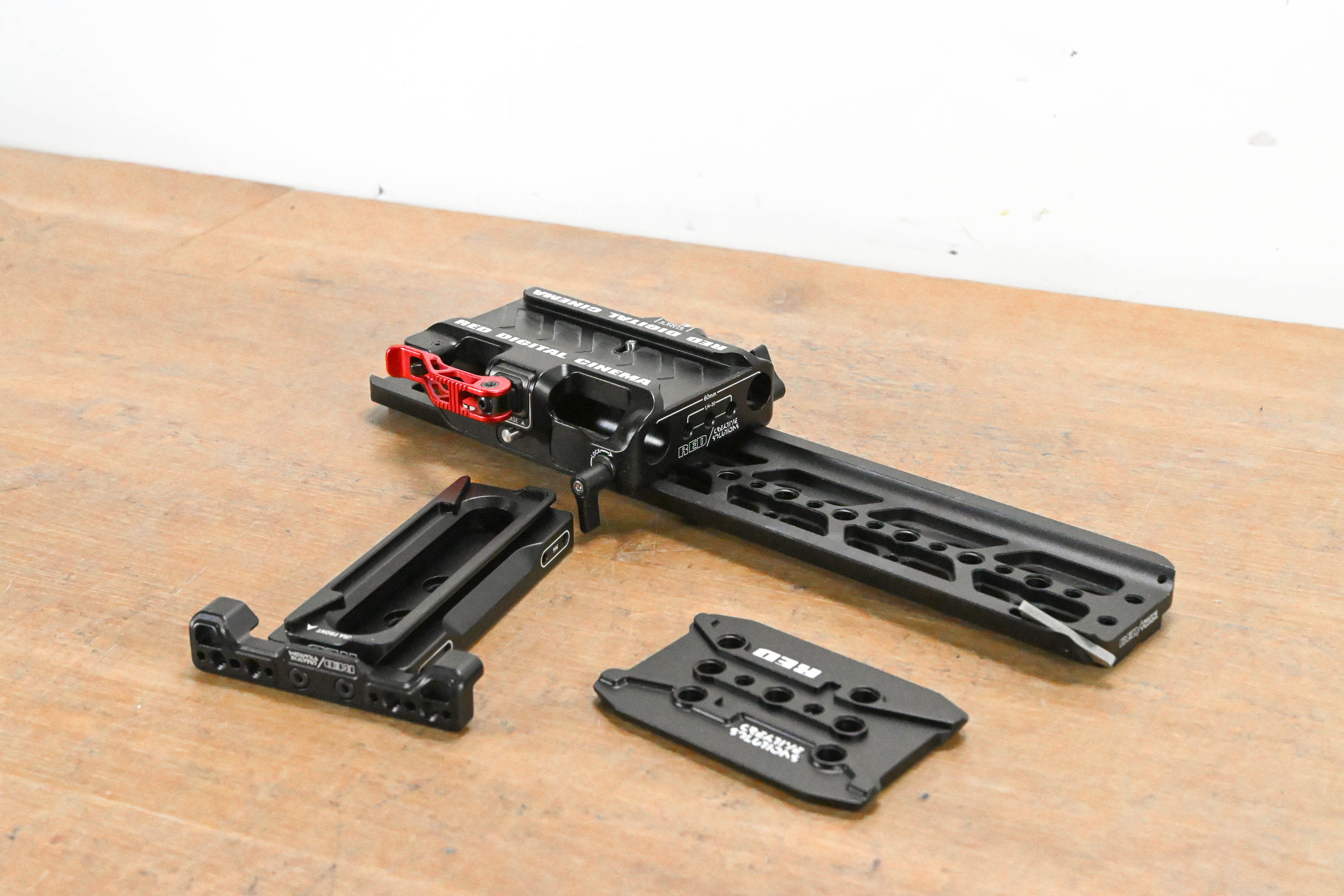 RED Digital Cinema V-RAPTOR QR Platform w/ Arca & Dovetail Plate