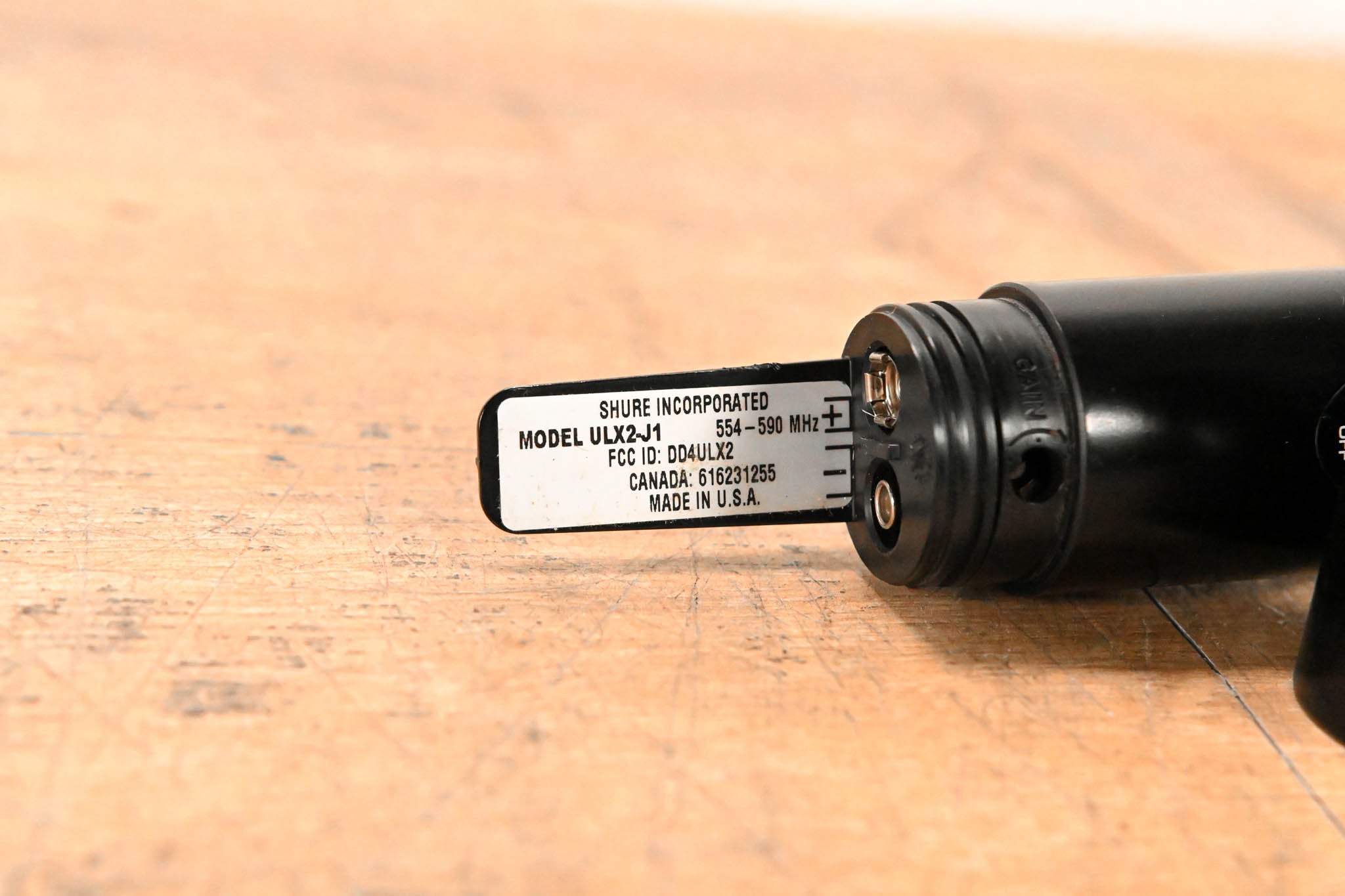 Shure ULX2/BETA87A Wireless Handheld Transmitter - J1 Band: 554-590 MHz