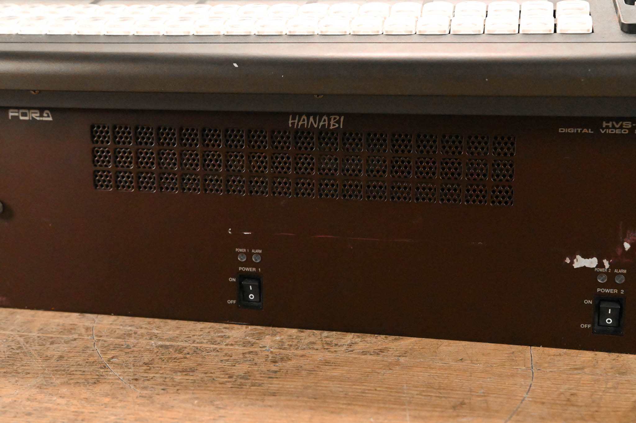 For.A HVS-390HS 2 M/E Video Switcher with HVS-392WOU Control Surface