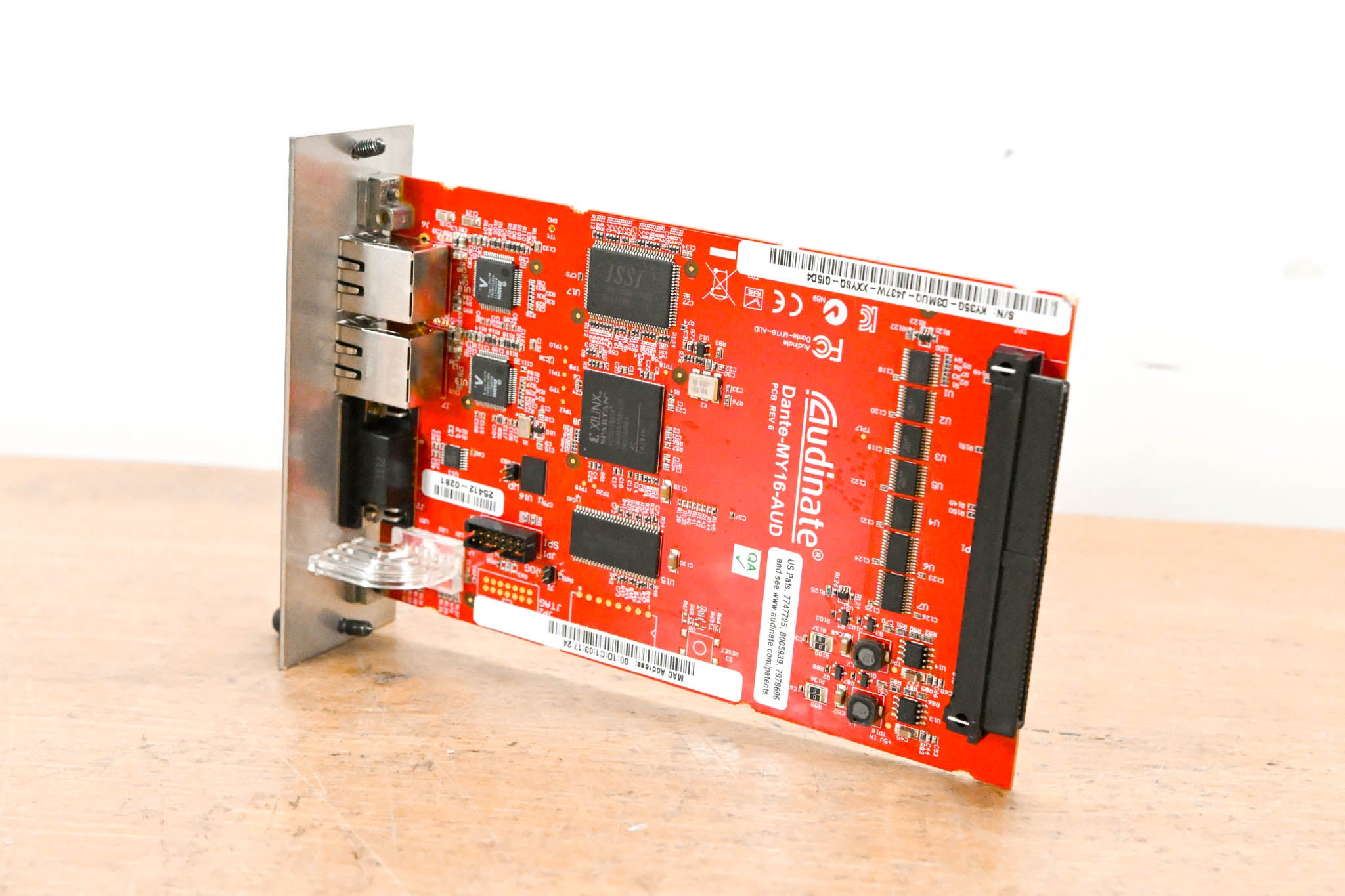 Audinate Dante-MY16-AUD 16-Channel Dante Network I/O Card