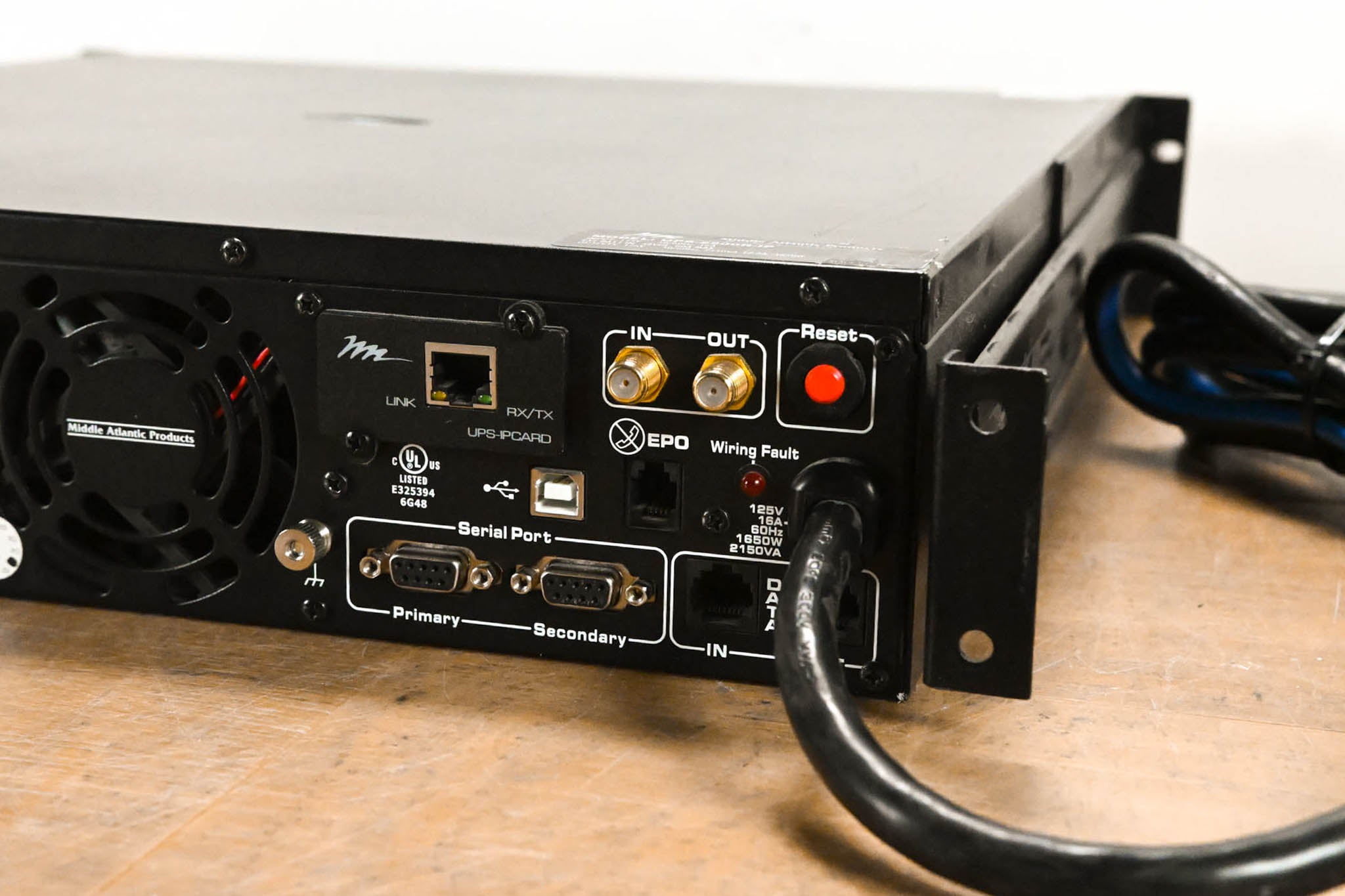 Middle Atlantic UPS-2200R-IP Uninterruptible Power Supply