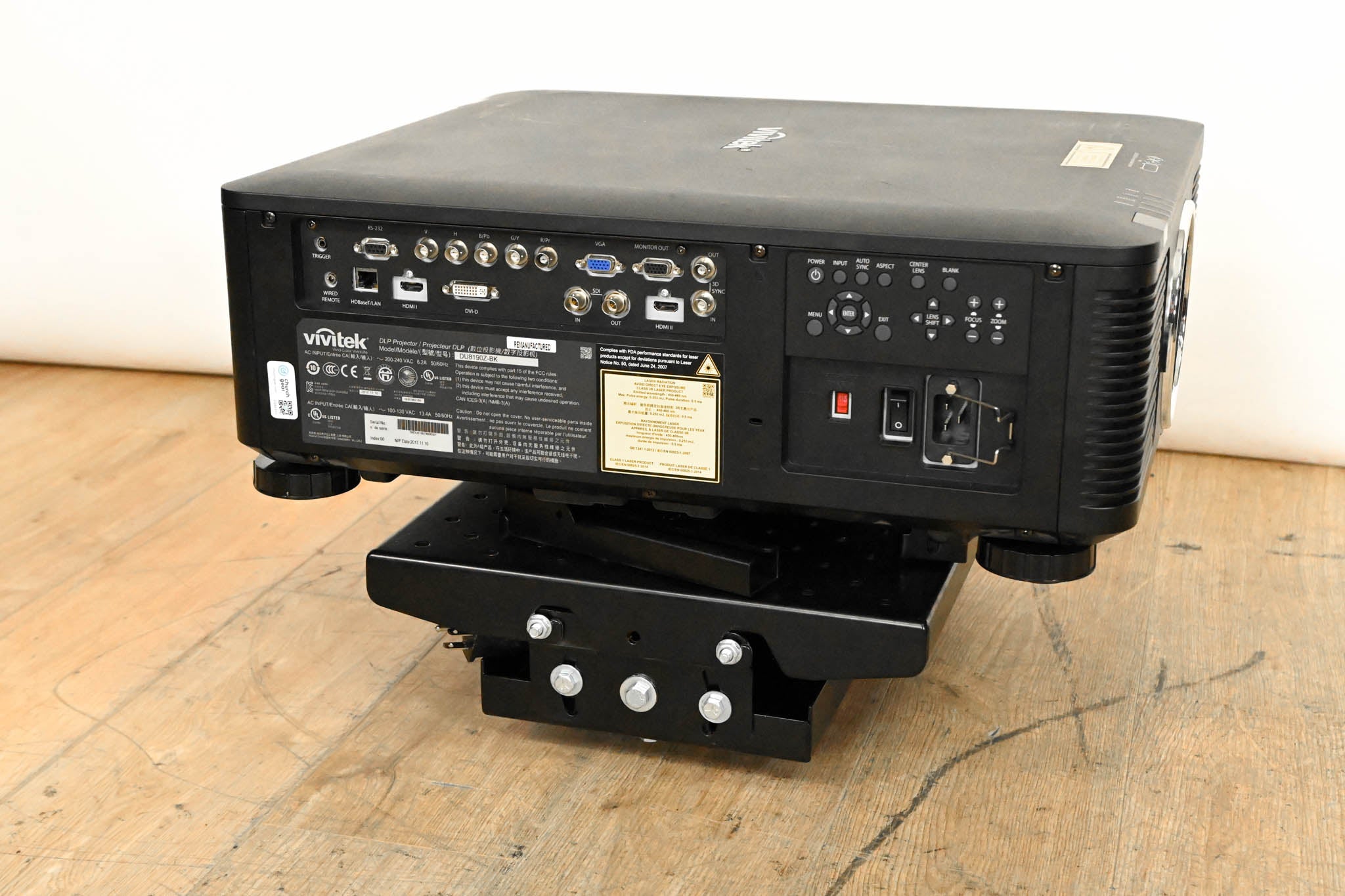 Vivitek DU8190Z-BK 10,000-Lumen WUXGA Large Venue DLP Projector