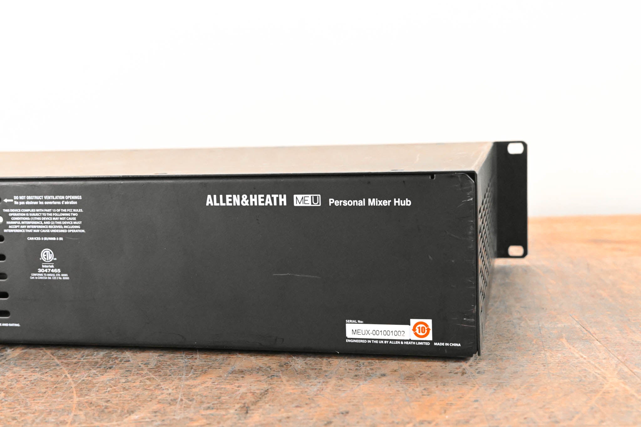 Allen & Heath ME-U 10-Port PoE Monitor Hub for ME-1 Personal Mixers