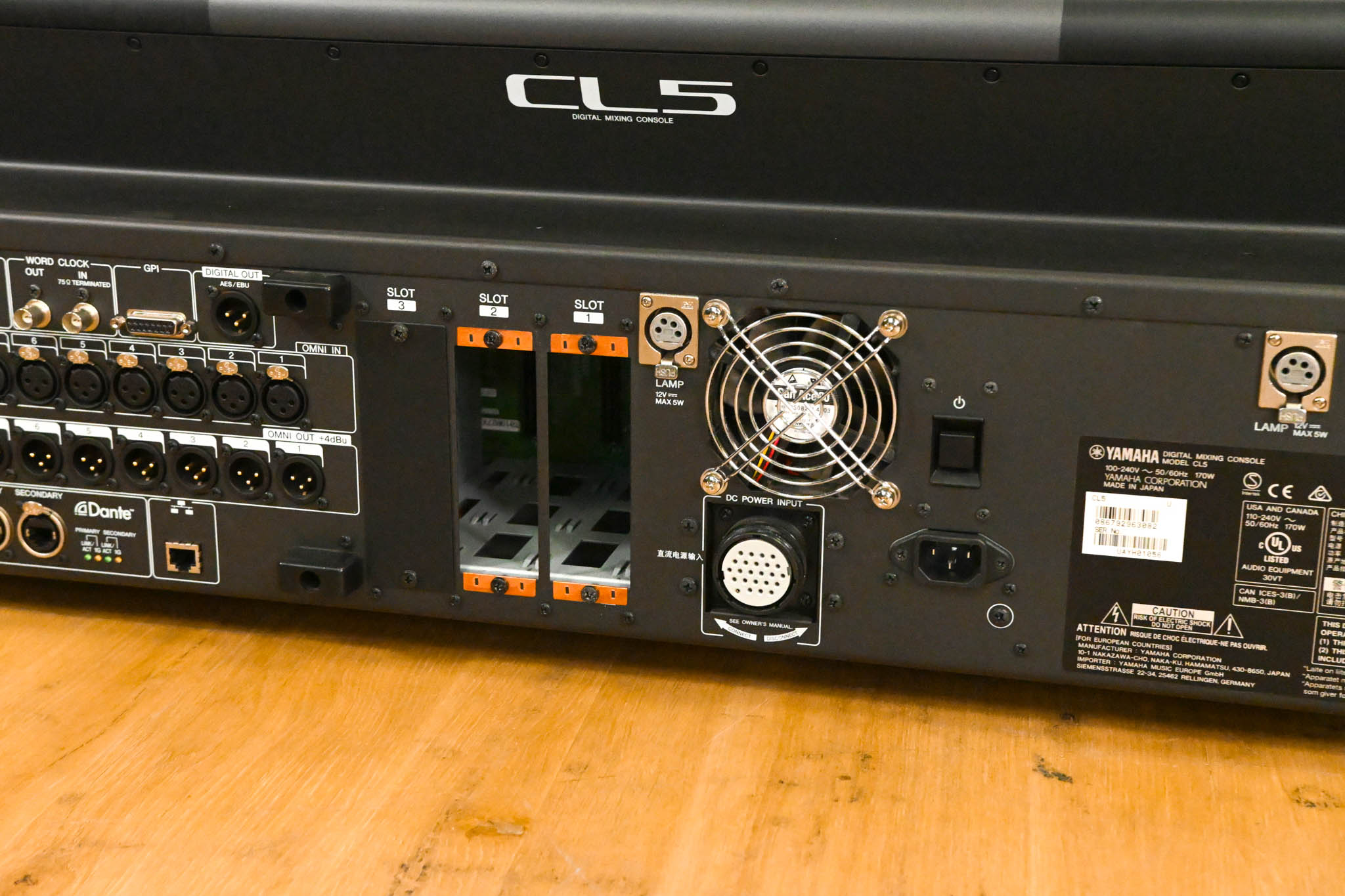 Yamaha CL5 72-Channel Digital Mixing Console