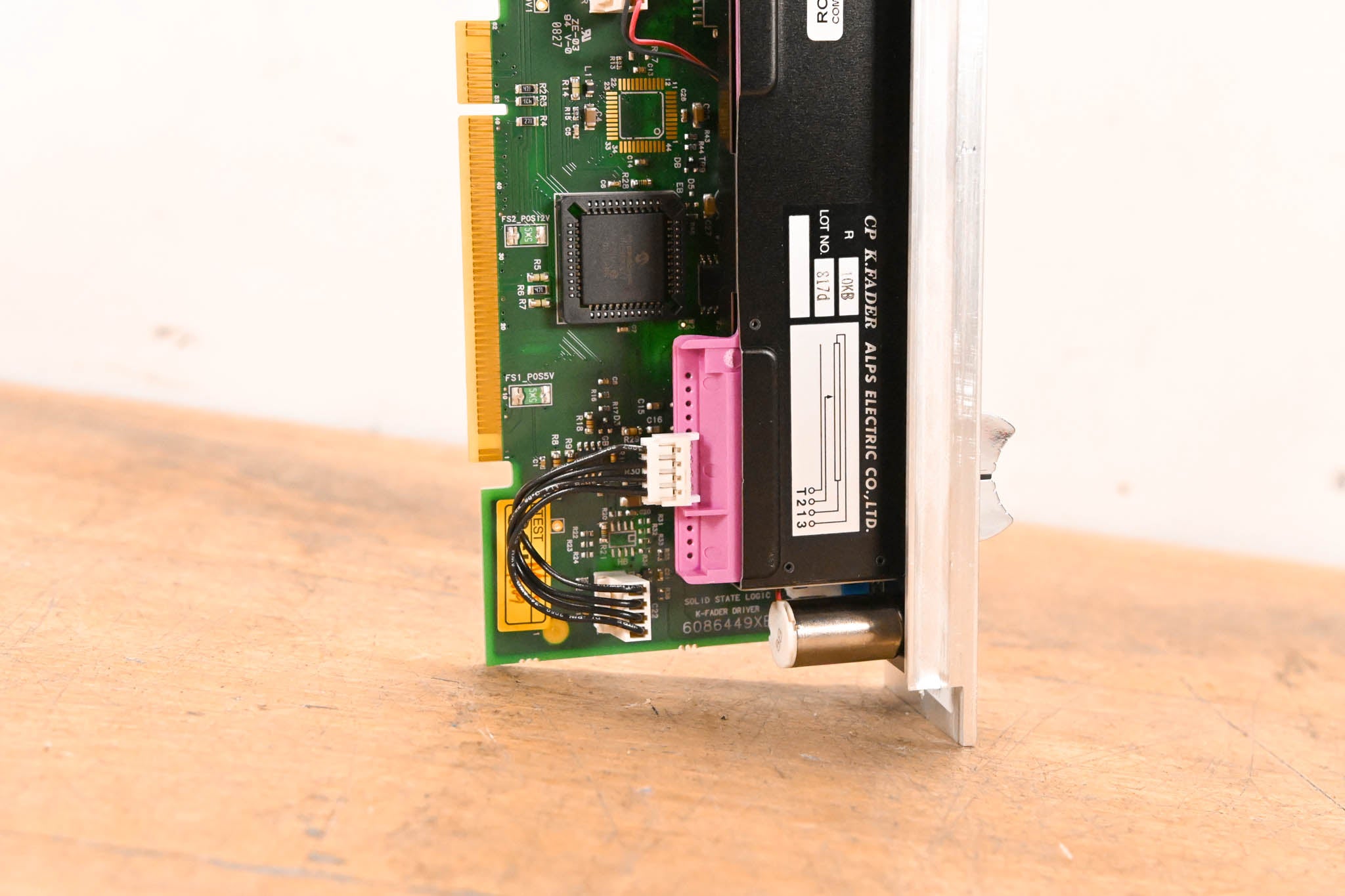 Solid State Logic C300 HD Motorized Fader Module – ALPS K-Fader Assembly