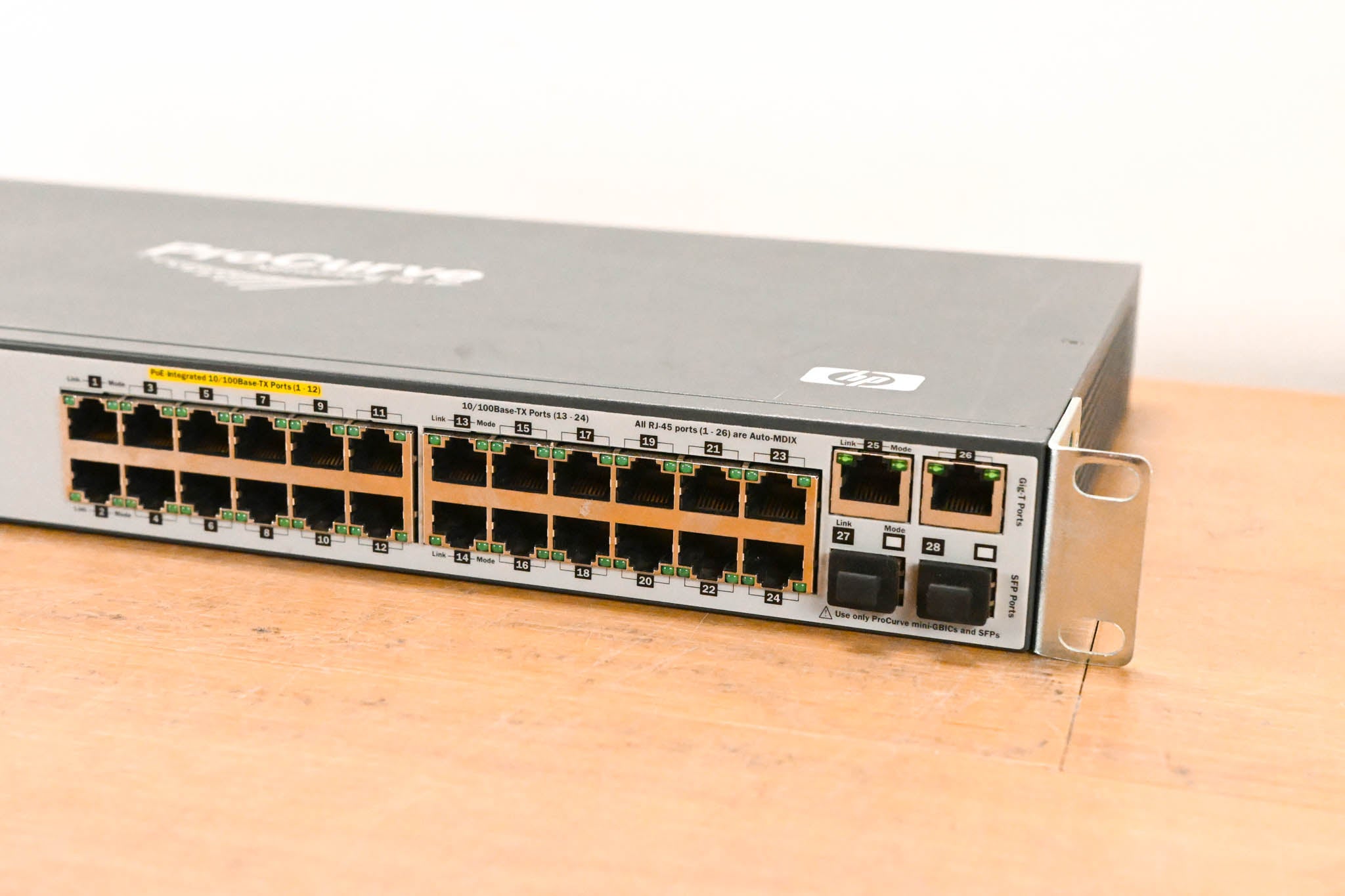 HP 2610-24/12 PWR 26-Port PoE Managed Network Switch