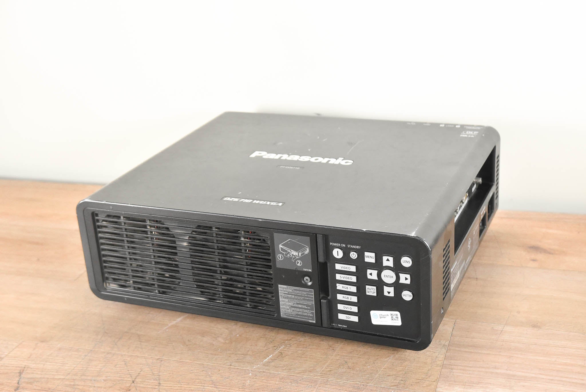 Panasonic PT-DZ6710UL 6,000-Lumen WUXGA Large Venue DLP Projector