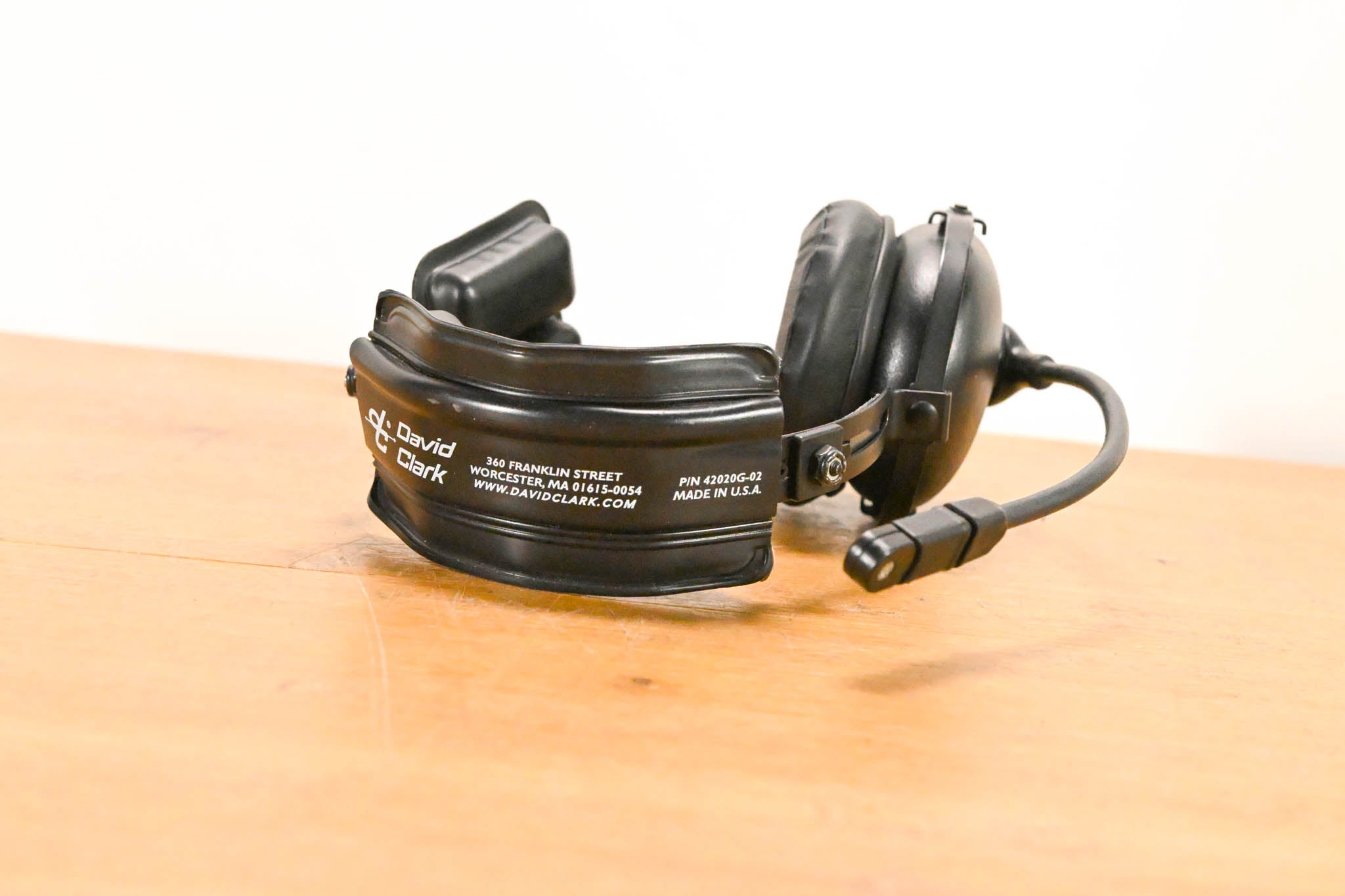 David Clark Single Ear, Over-The-Head Style Headset