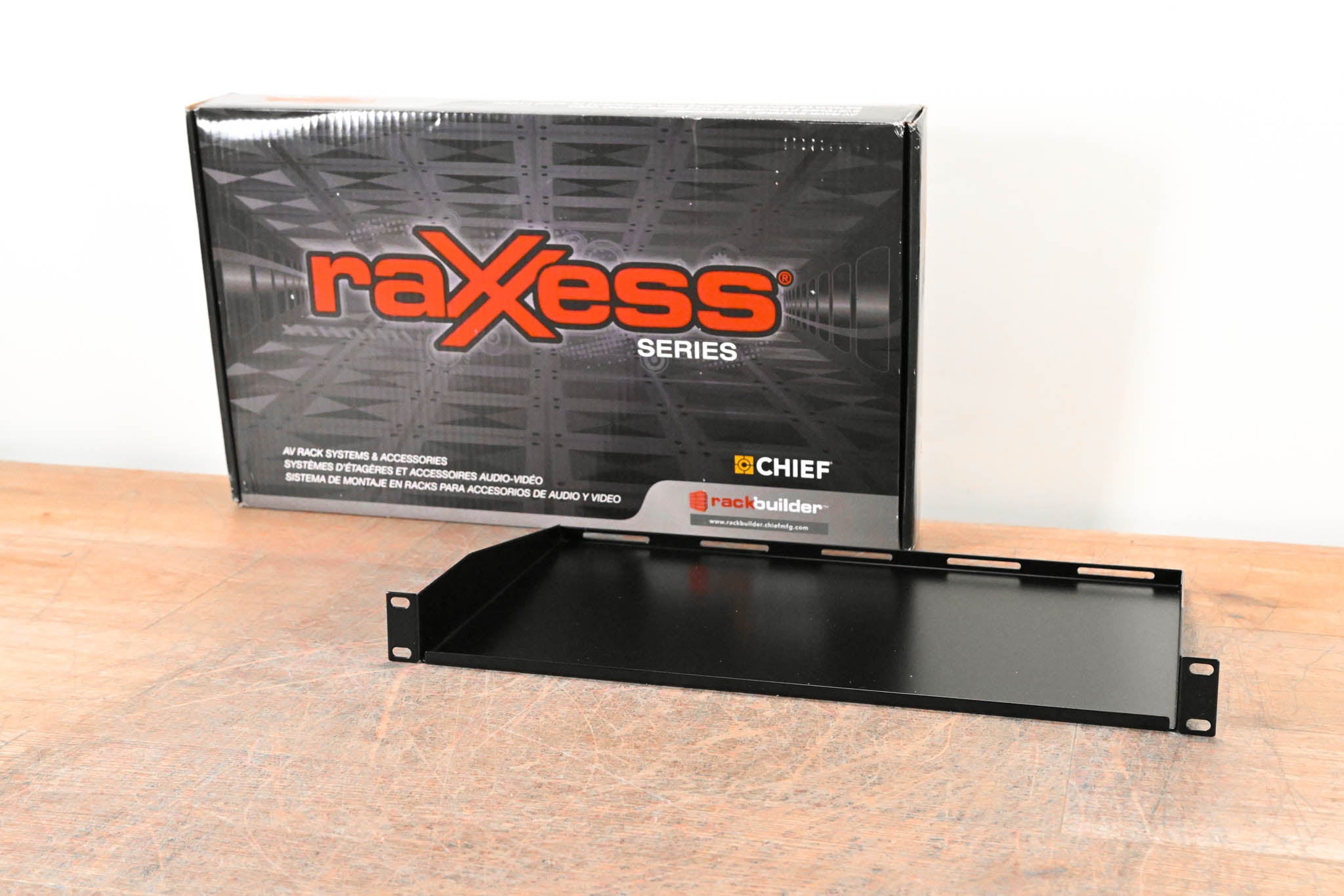 Raxxess UTS-1 1U Standard Rack Utility Shelf