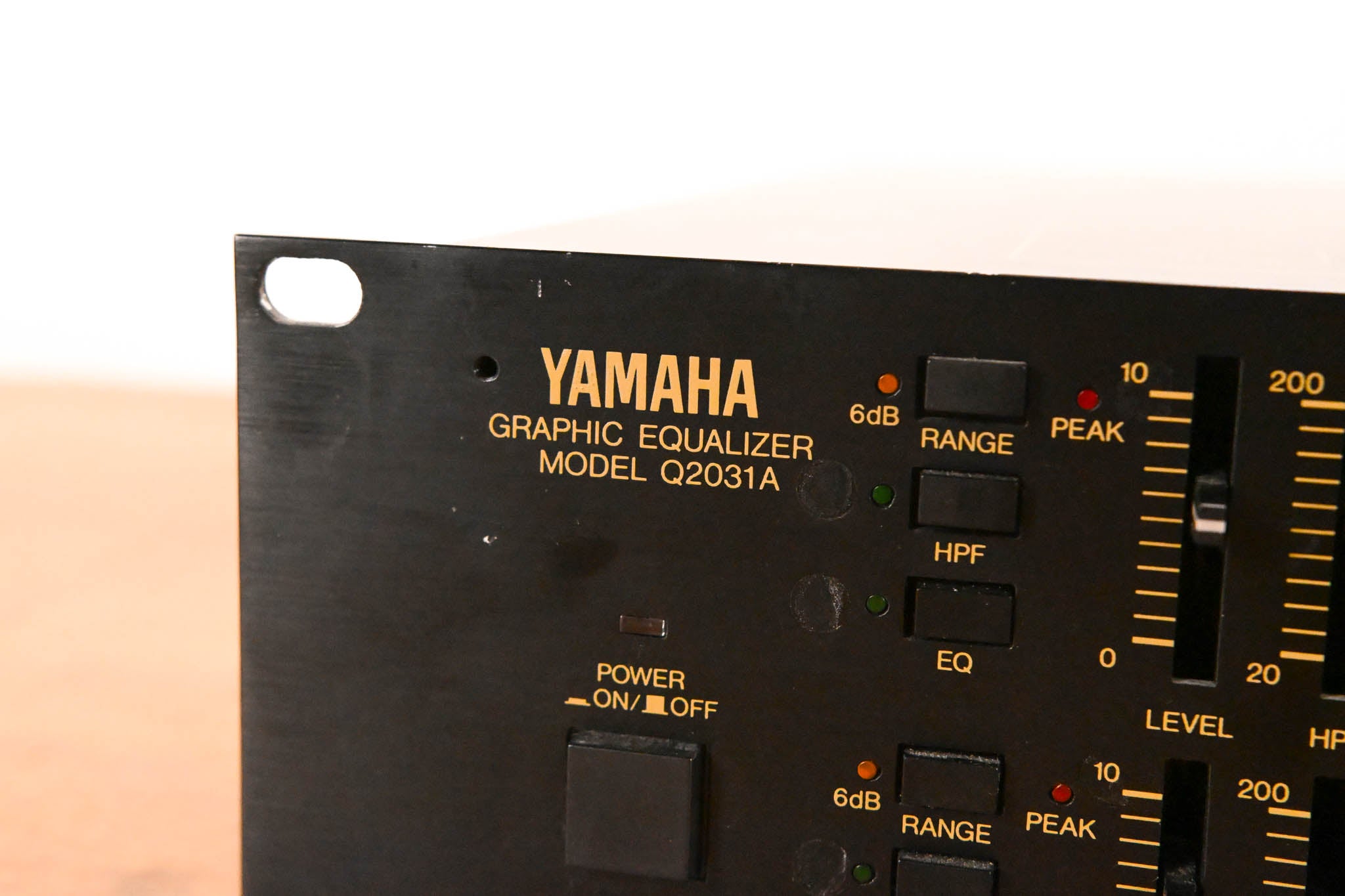 Yamaha Q2031A 2-Channel 31-Band Graphic Equalizer