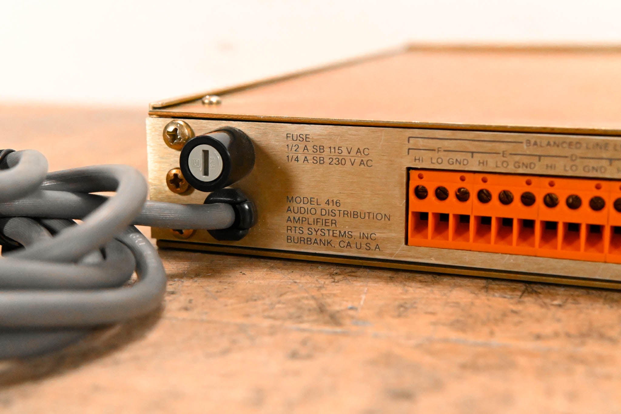 RTS 416 Audio Distribution Amplifier