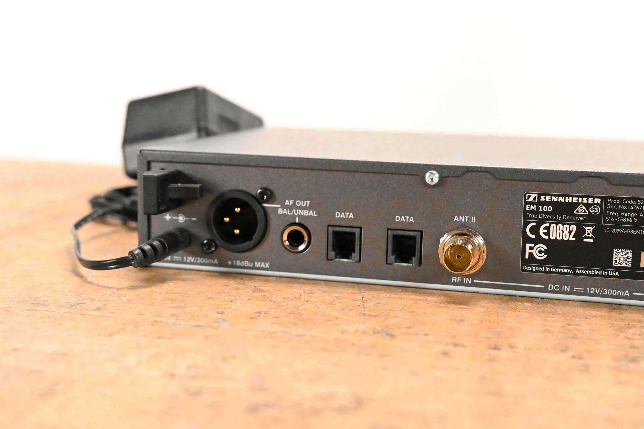 Sennheiser EM 100 G3 Wireless Receiver - A Range: 516-558 MHz