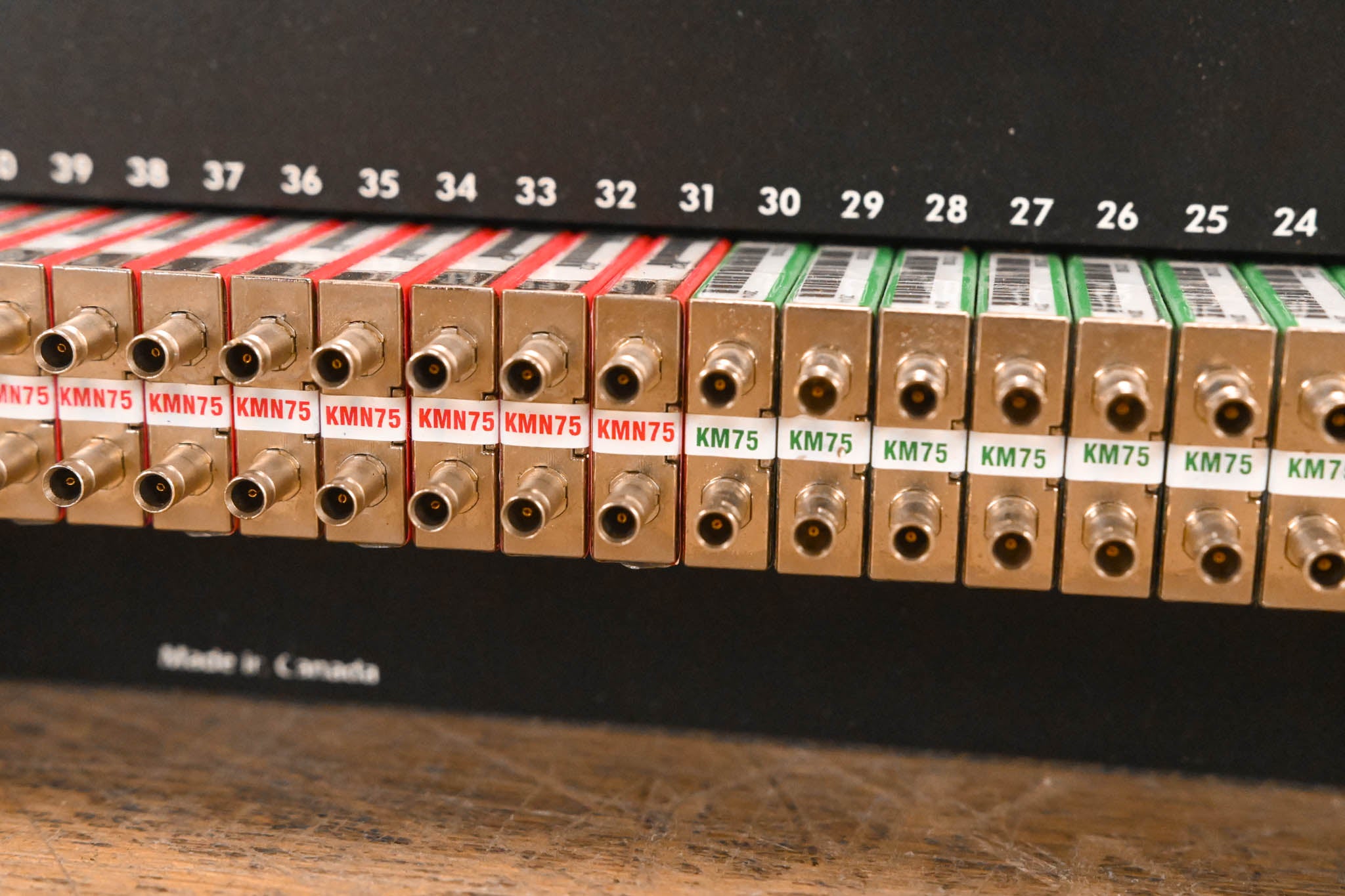 AVP SuperHD Micro 3G Video Patchbay 2RU w/ KMN75, KM75 & EV-AJHN Modules