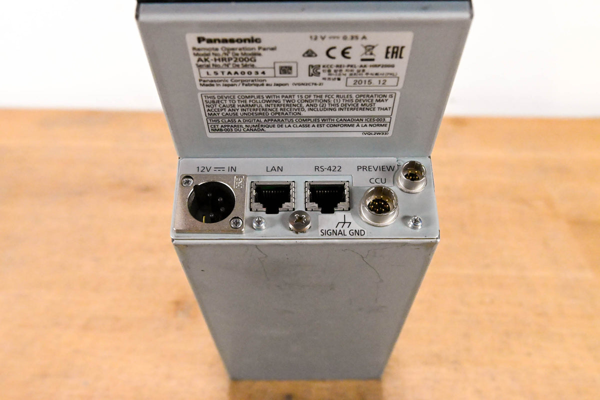 Panasonic AK-HRP200G Remote Operation Panel