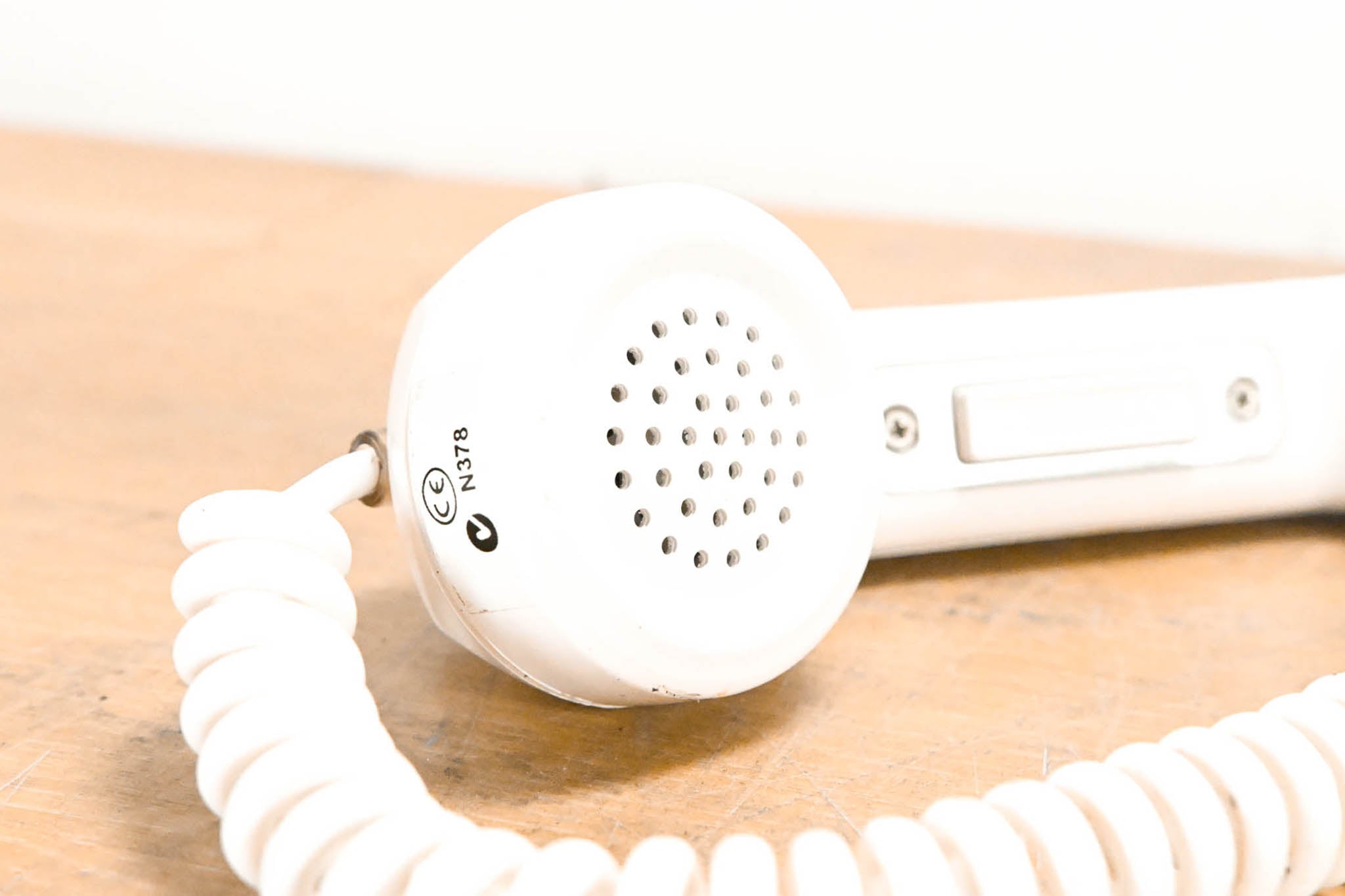 RTS HS-6A Telephone-Style Intercom Handset (White)