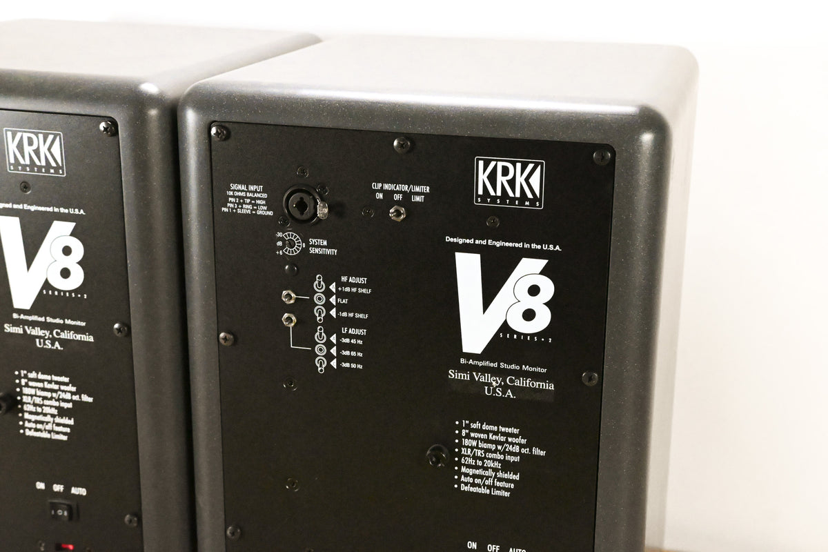 KRK V8 Series 2 8" Powered Studio Monitor (PAIR)