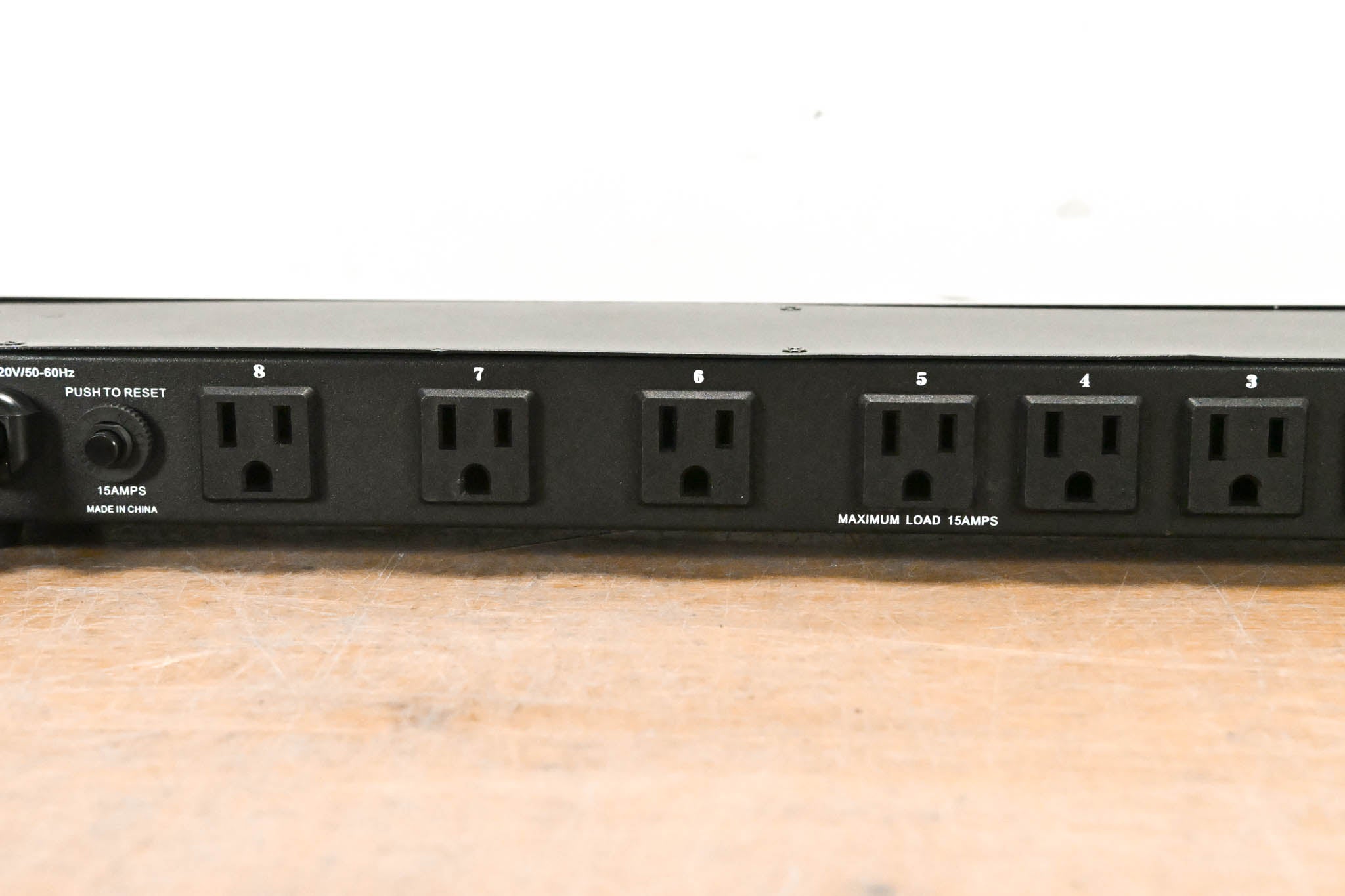 Pyle PCO850 19" Rackmountable Power Strip Surge Protector