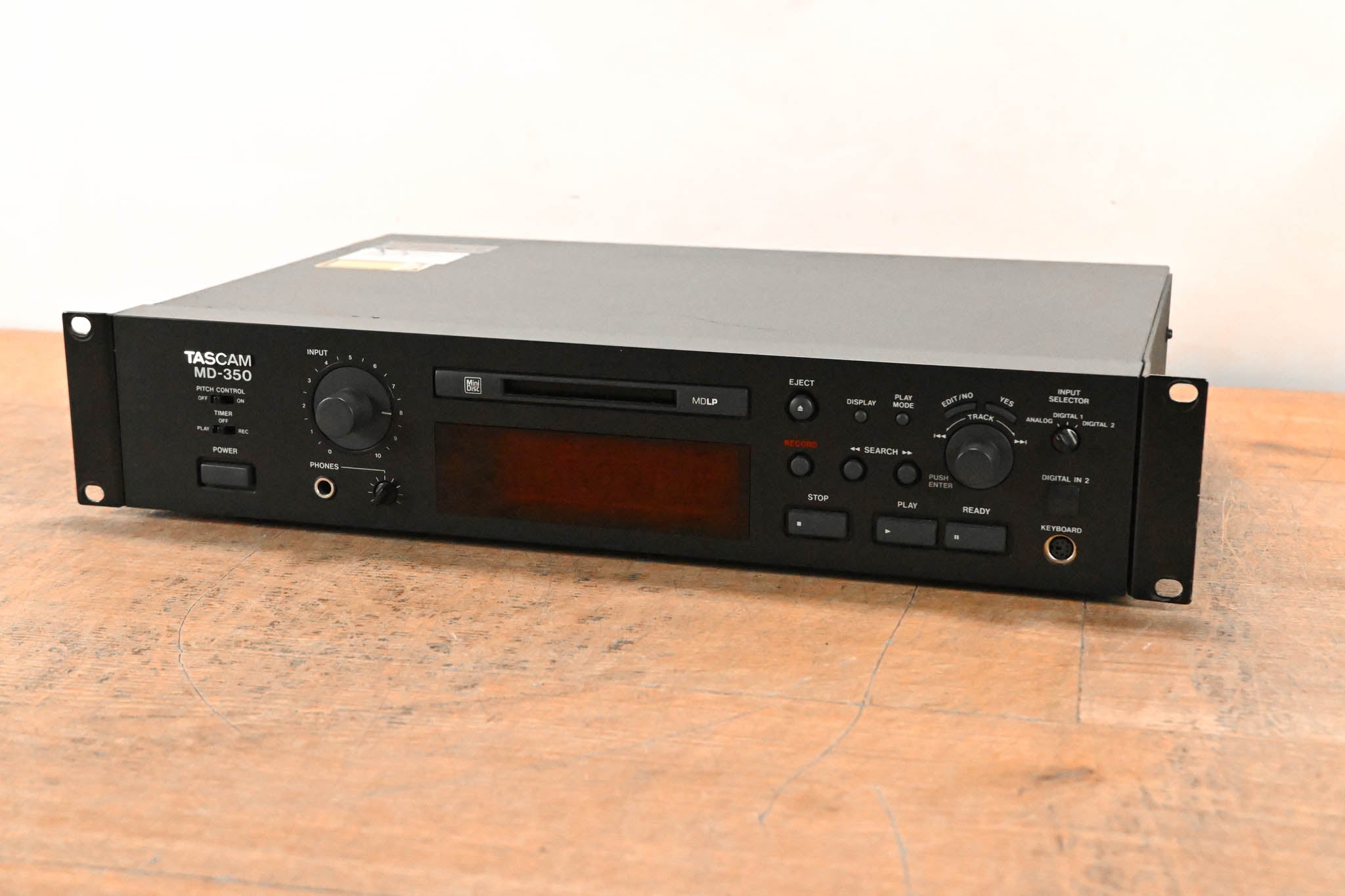 TASCAM MD-350 MiniDisc Recorder/Player