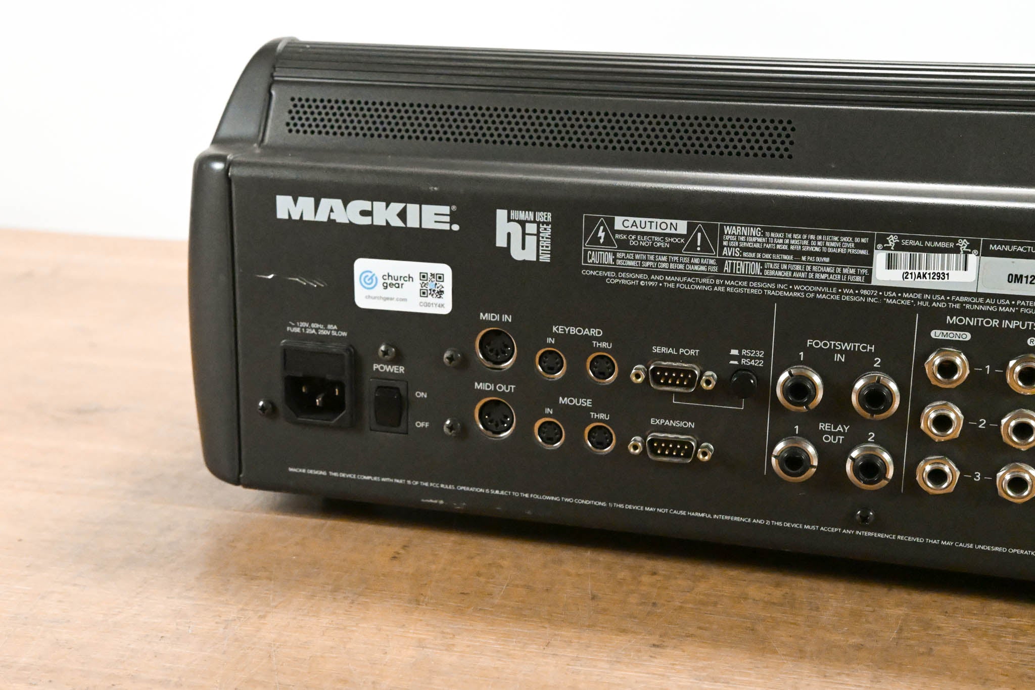 Mackie HUI Human User Interface 8-Channel Control Surface