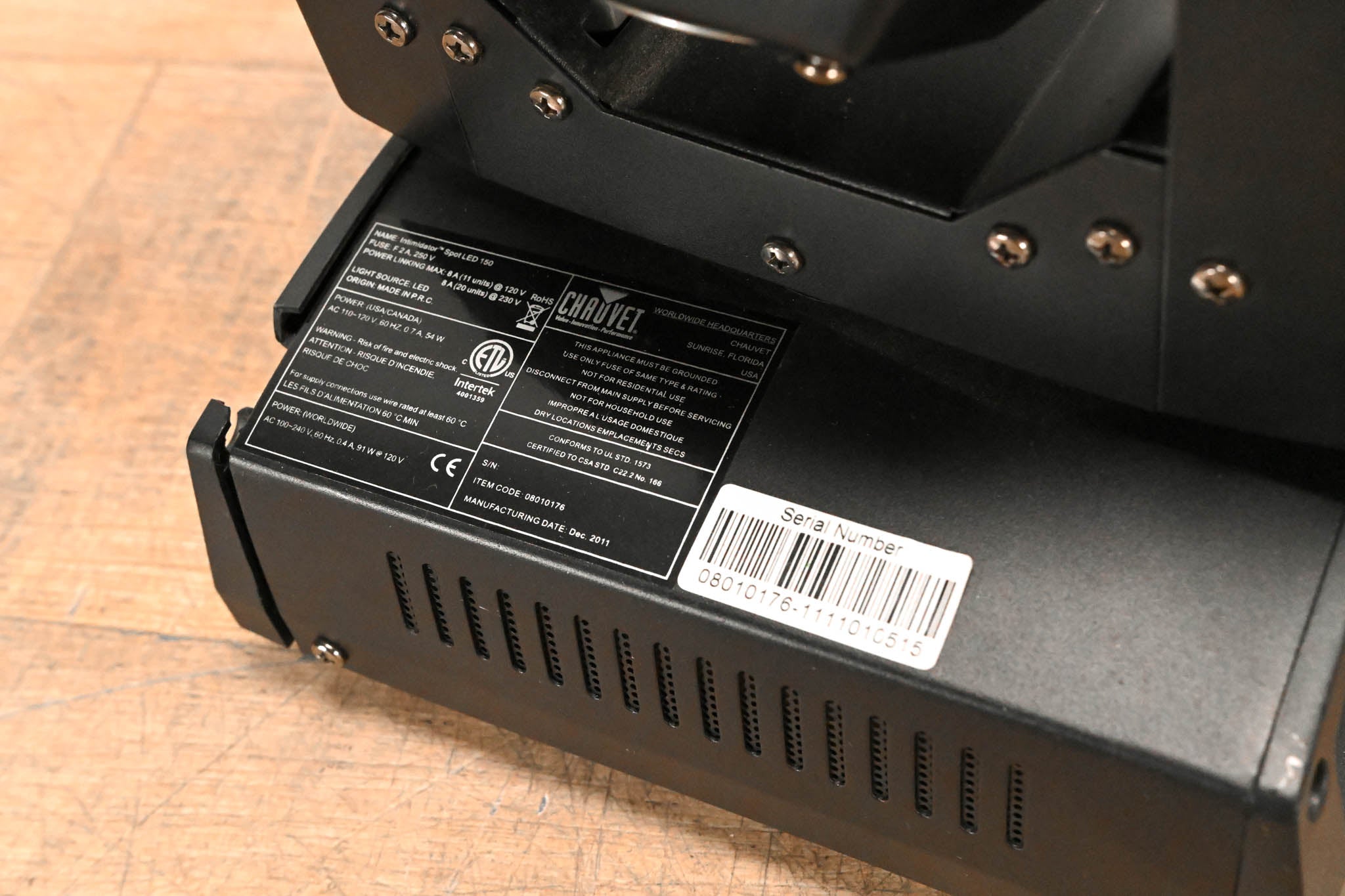 Chauvet Intimidator Spot LED 150 25W LED Moving Head Spot