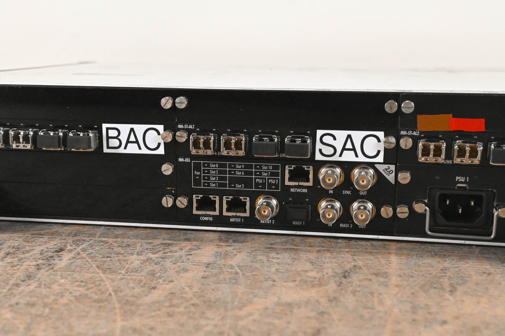 Riedel MediorNet MN-2RU Rackmount Modular Mainframe
