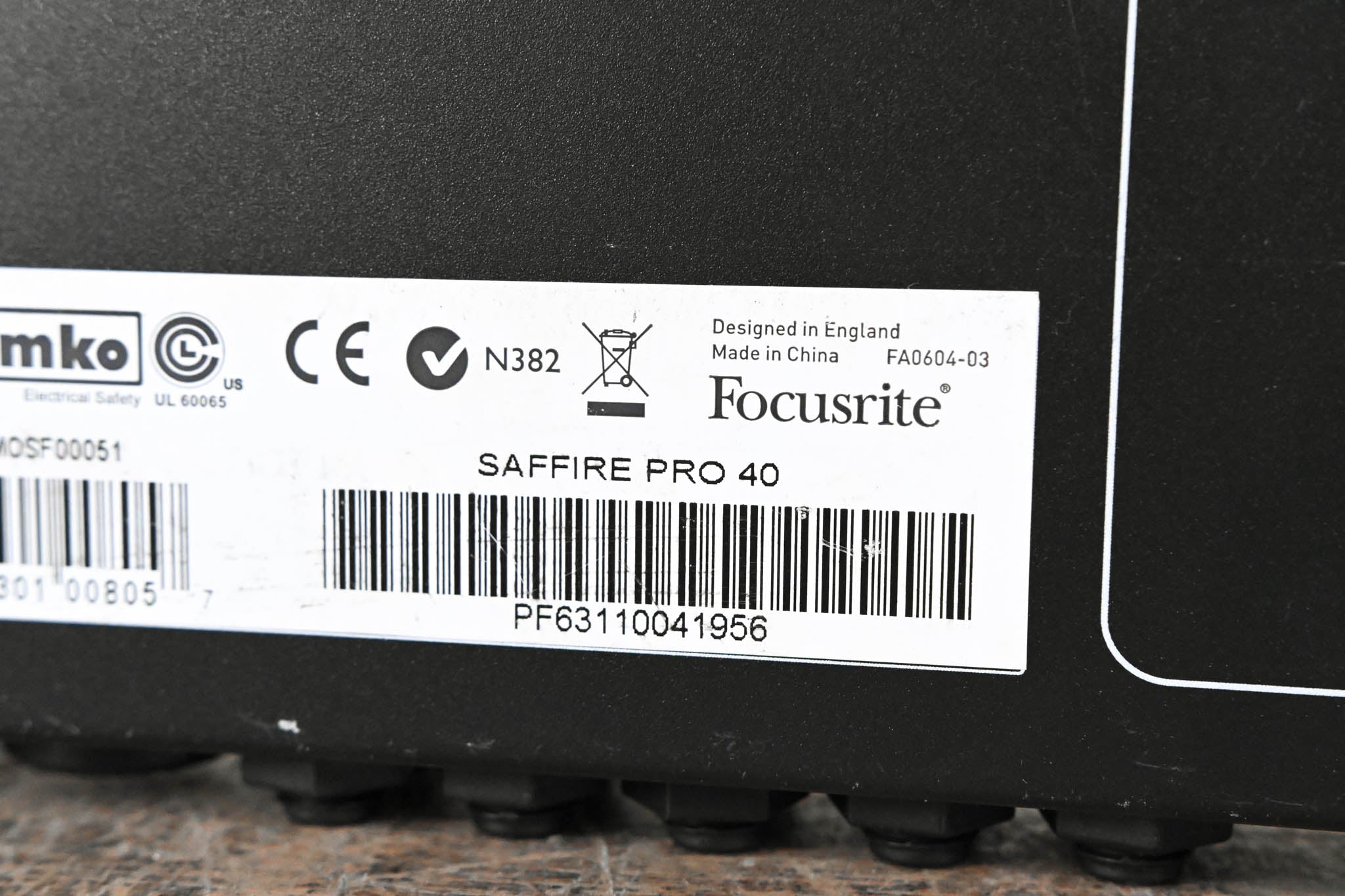 Focusrite Saffire Pro 40 FireWire Audio Interface