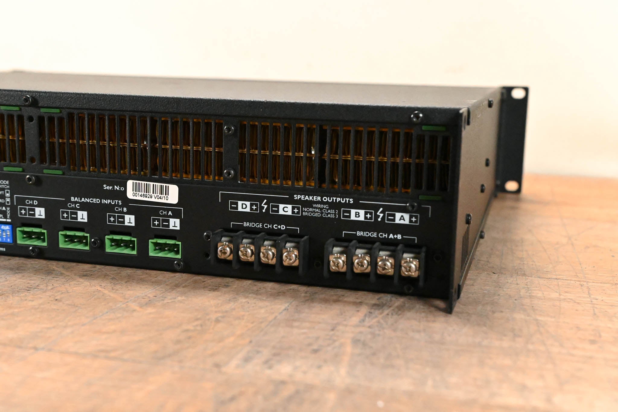 Lab Gruppen C 48:4 4800W 4-Channel Power Amplifier