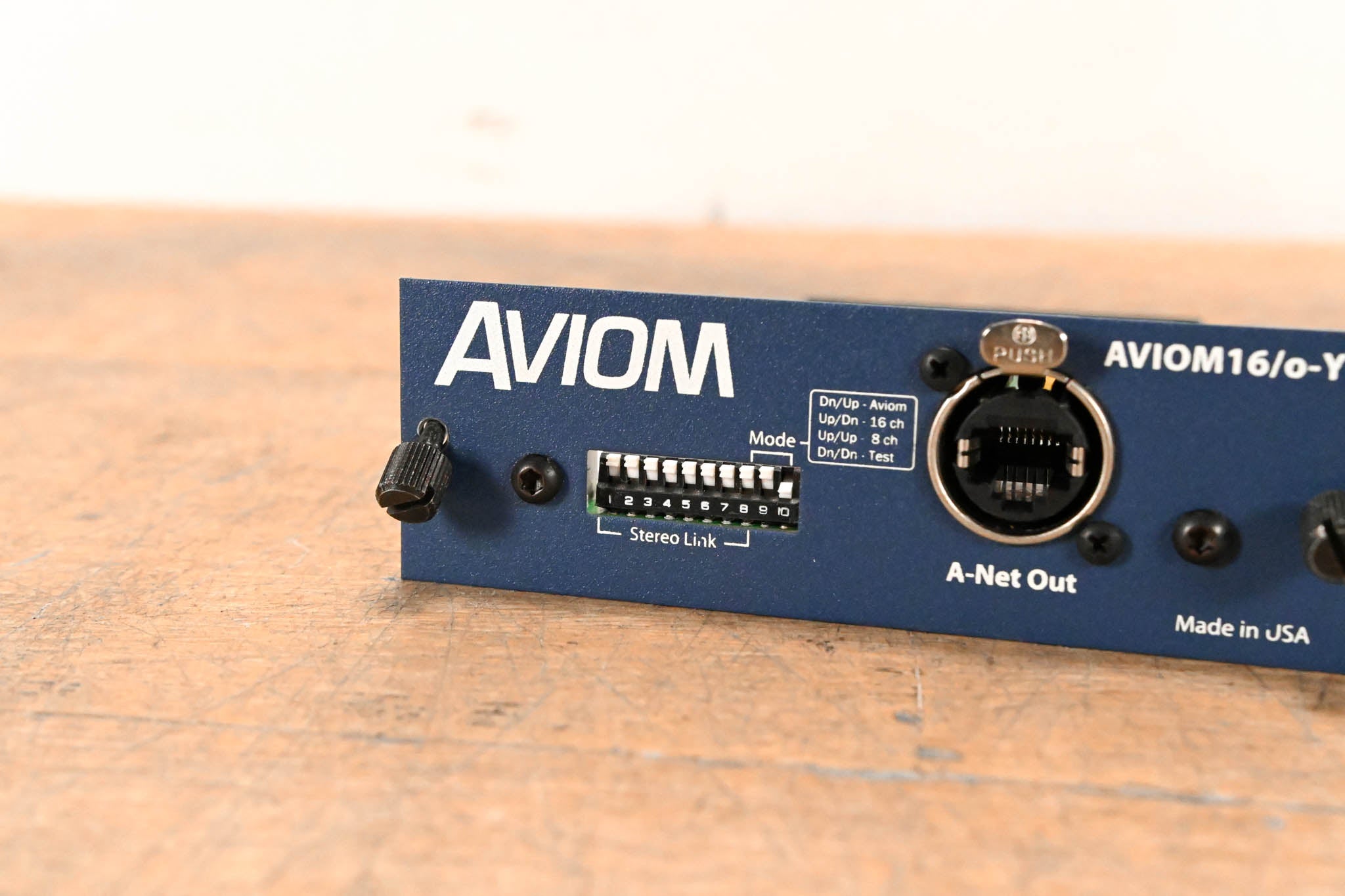 Aviom 16/o-Y1 A-Net Card for Yamaha Digital Products