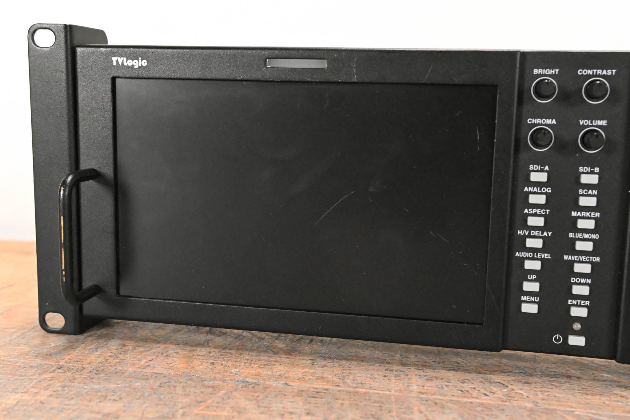 Postium PRM-702A 7" Multi Format Dual LCD Rack Monitor (NO POWER SUPPLY)