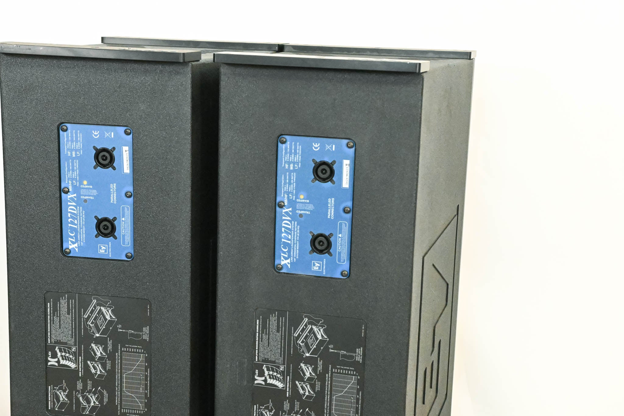Electro-Voice (EV) XLC127DVX Three-Way Compact Line Array Element (PAIR)