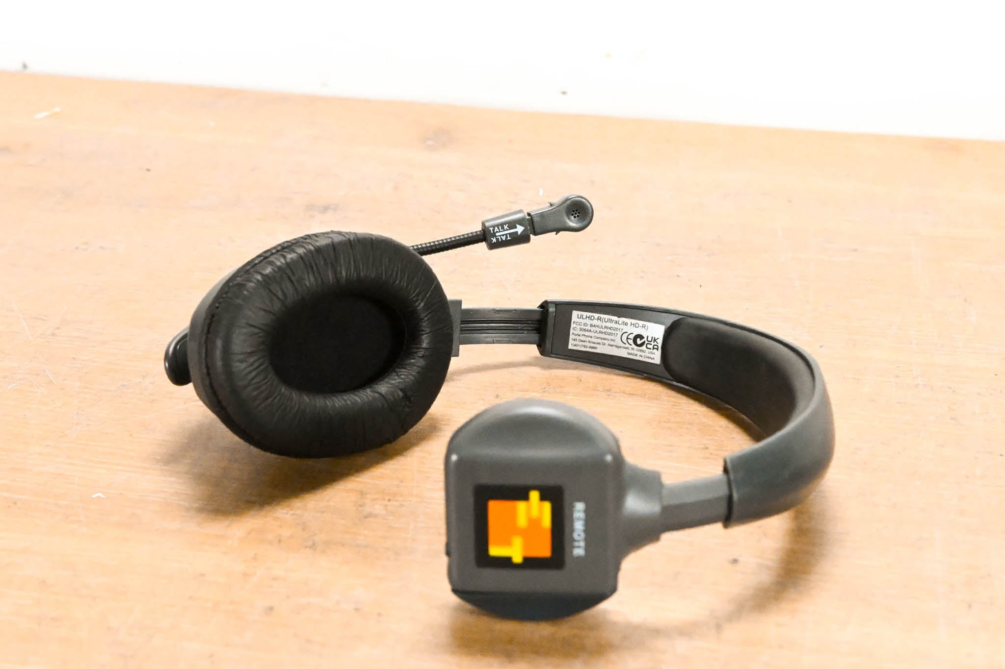 Eartec UltraLITE HD-R Remote Wireless Intercom Headset