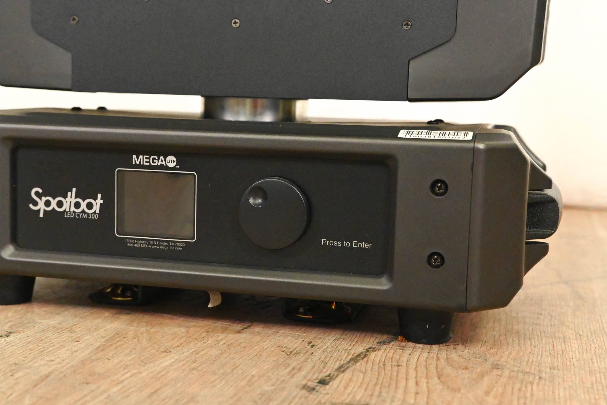 MEGA-LITE SpotBot LED CYM 300 Moving Head Spot Light