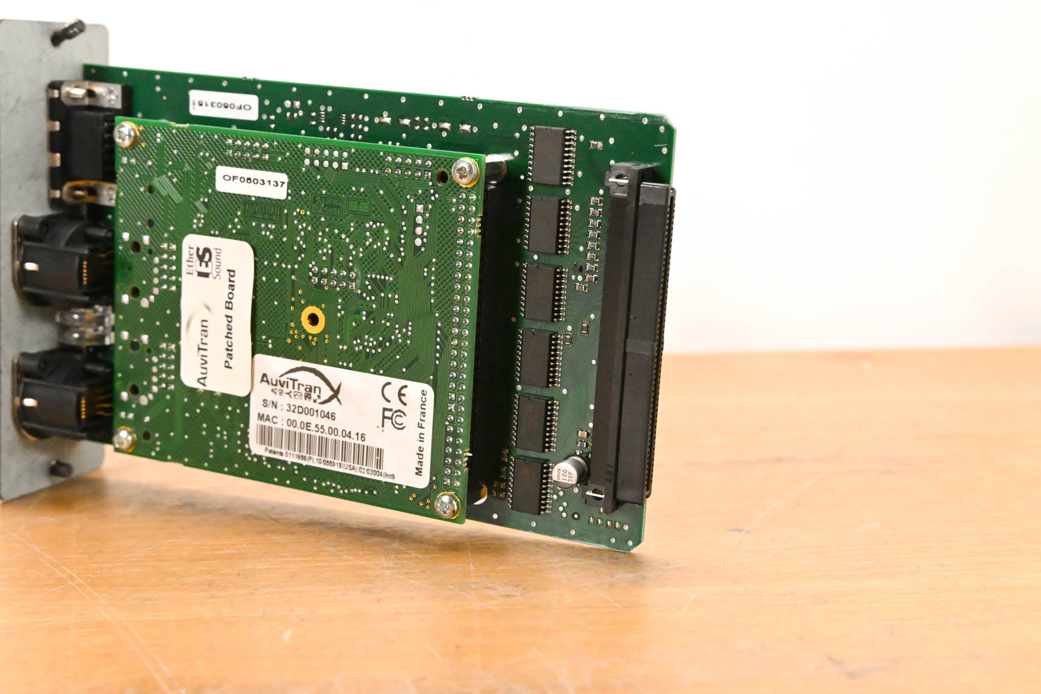AuviTran AVY16-ES EtherSound mini-YGDAI Card