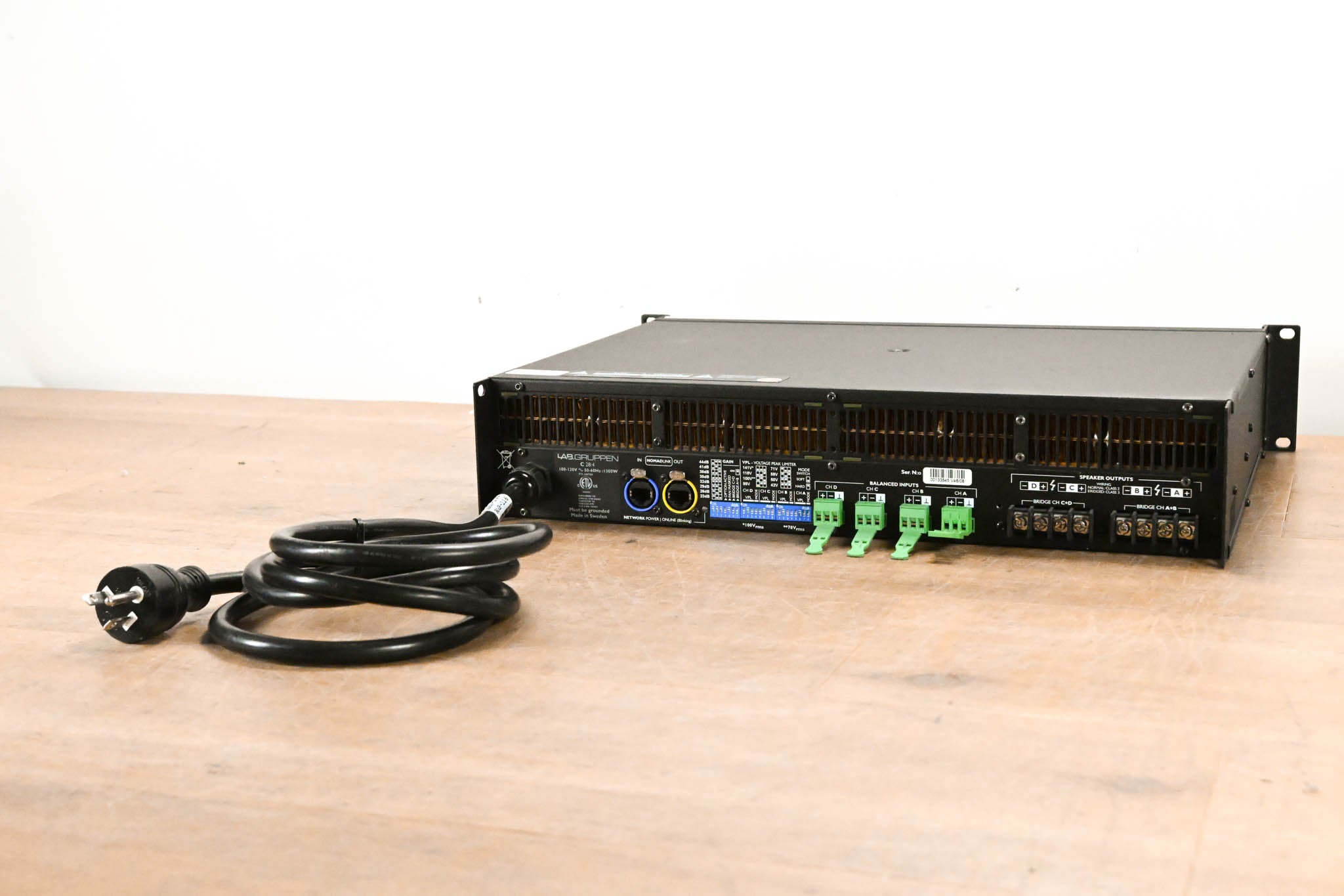 Lab Gruppen C 28:4 2800W 4-Channel Power Amplifier