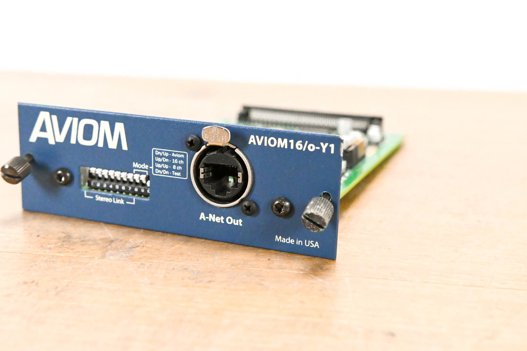 Aviom 16/o-Y1 A-Net Card for Yamaha Digital Products