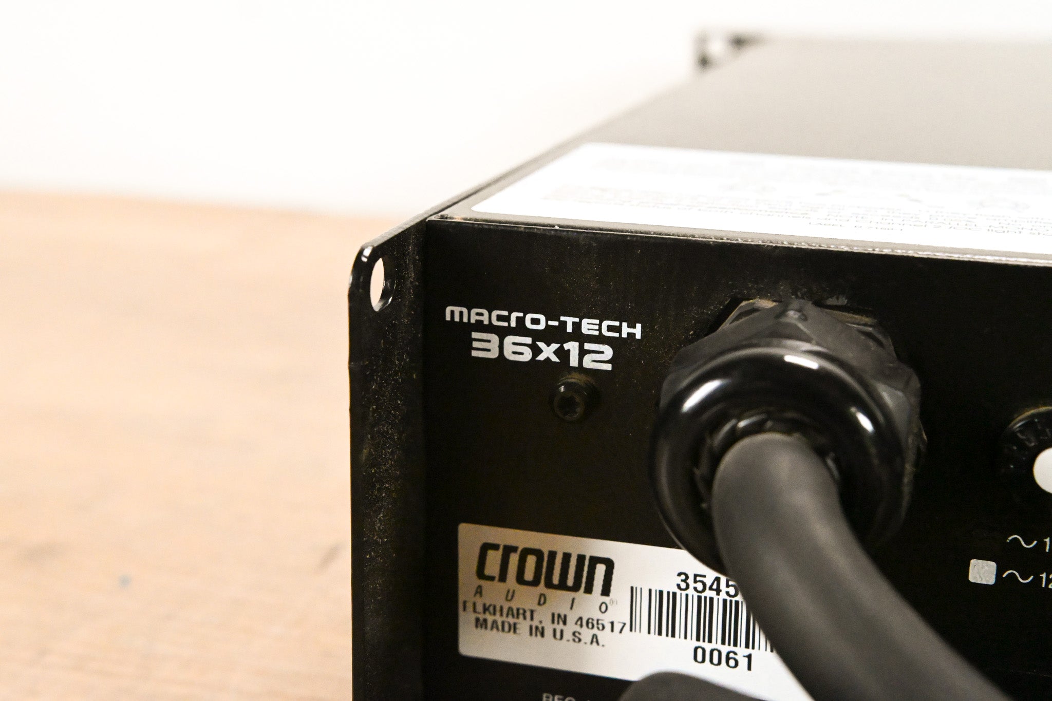 Crown Macro-Tech 36x12 2-Channel Power Amplifier