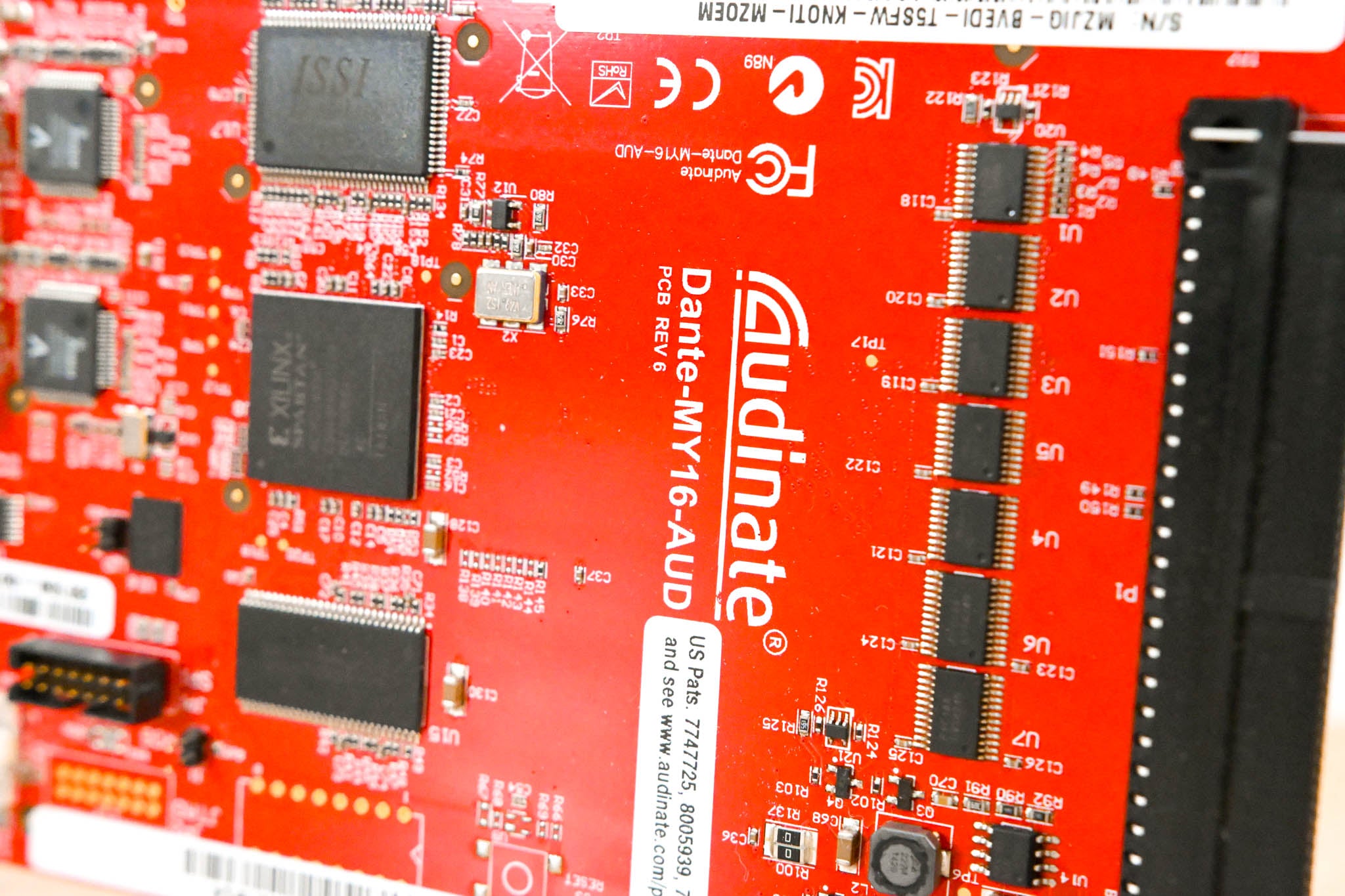 Audinate Dante-MY16-AUD 16-Channel Dante Network I/O Card