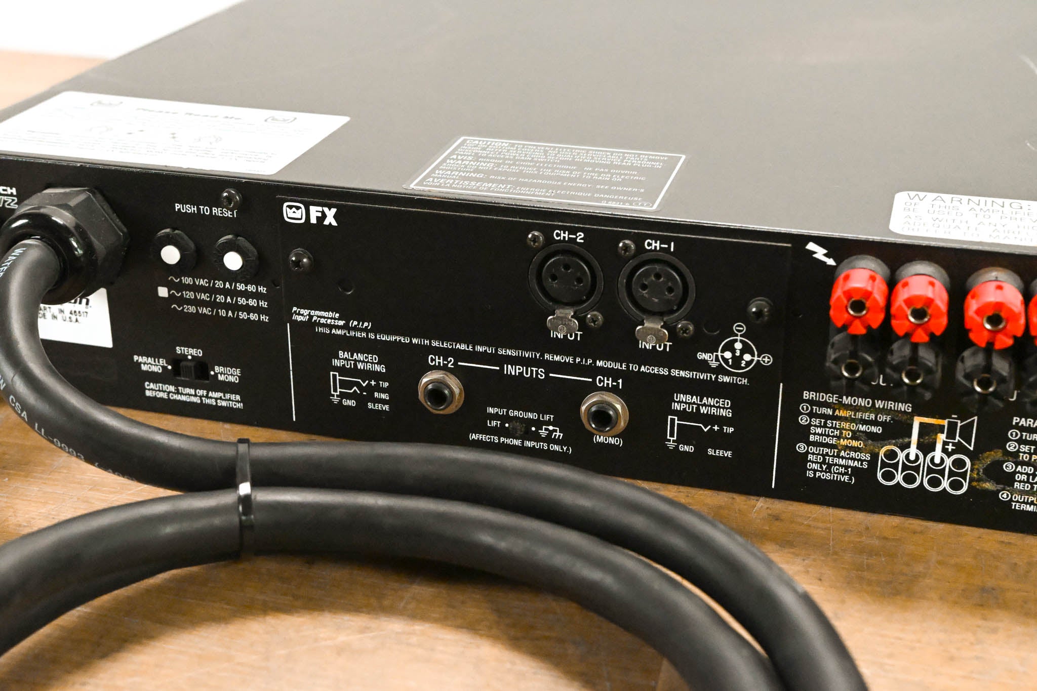 Crown Macro-Tech 3600VZ 2-Channel Power Amplifier