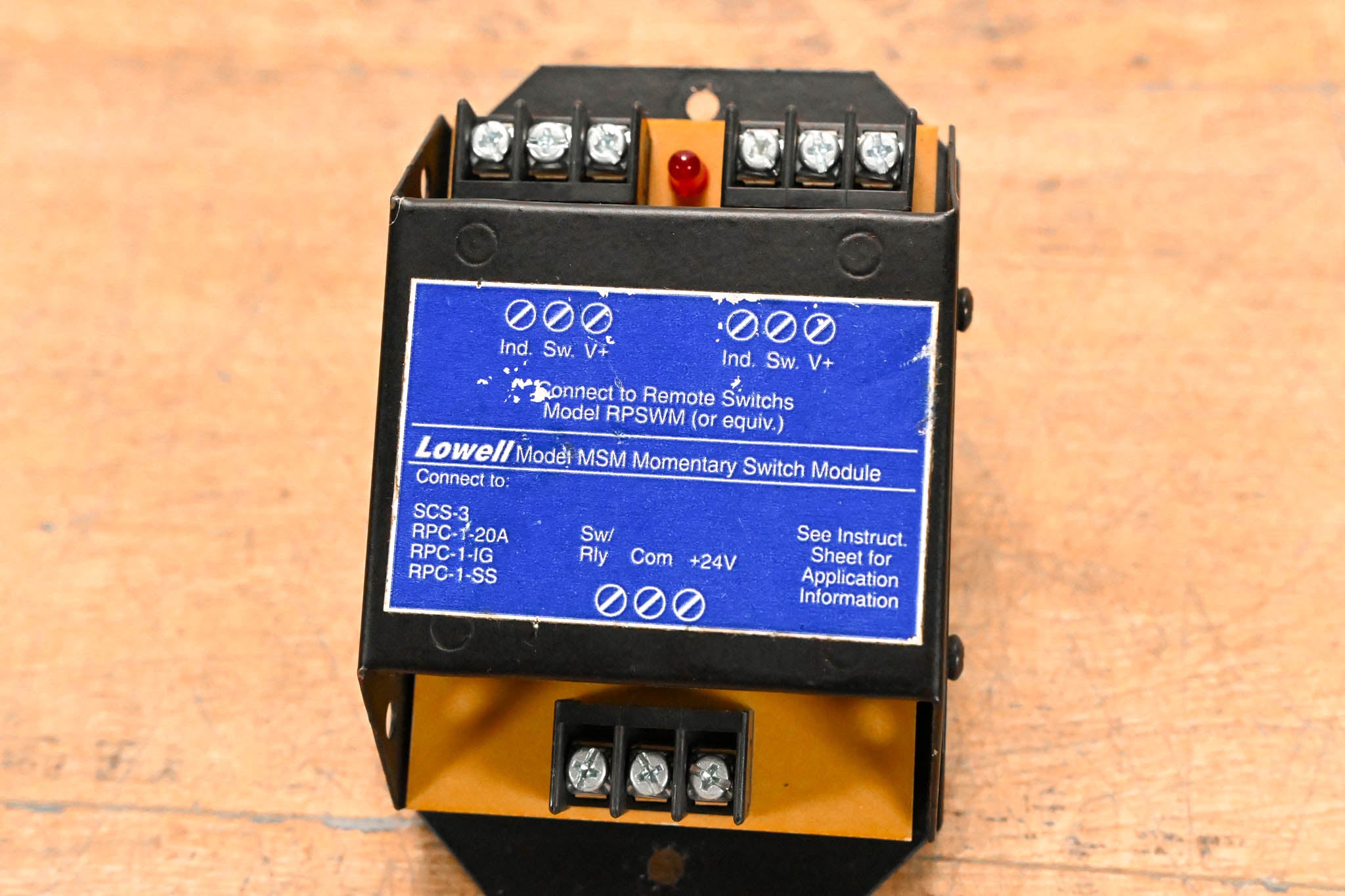 Lowell MSM Momentary Switch Module
