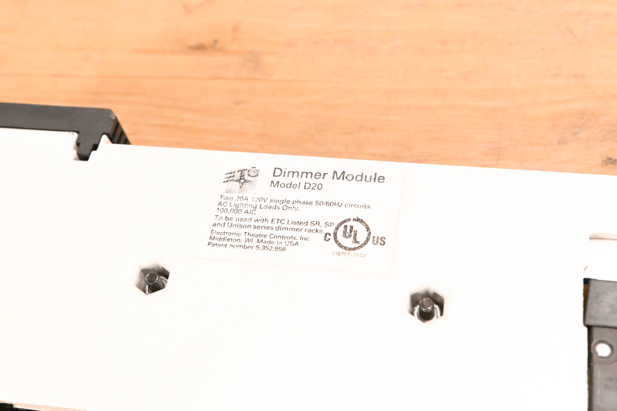 ETC D20 Dual 20A Dimmer Module (PAIR)